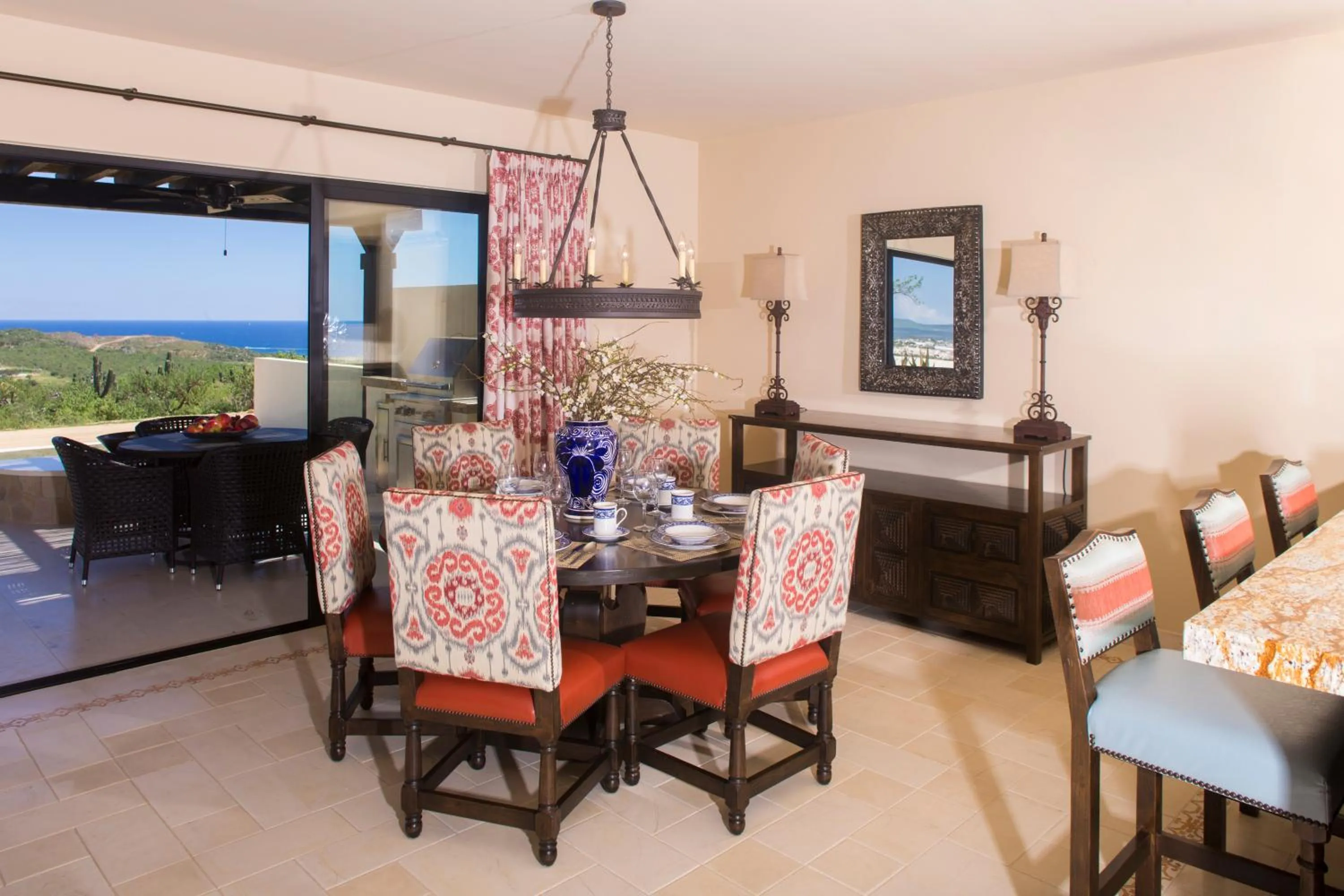 Dining area in Quivira Los Cabos Condos and Homes -Vacation Rentals
