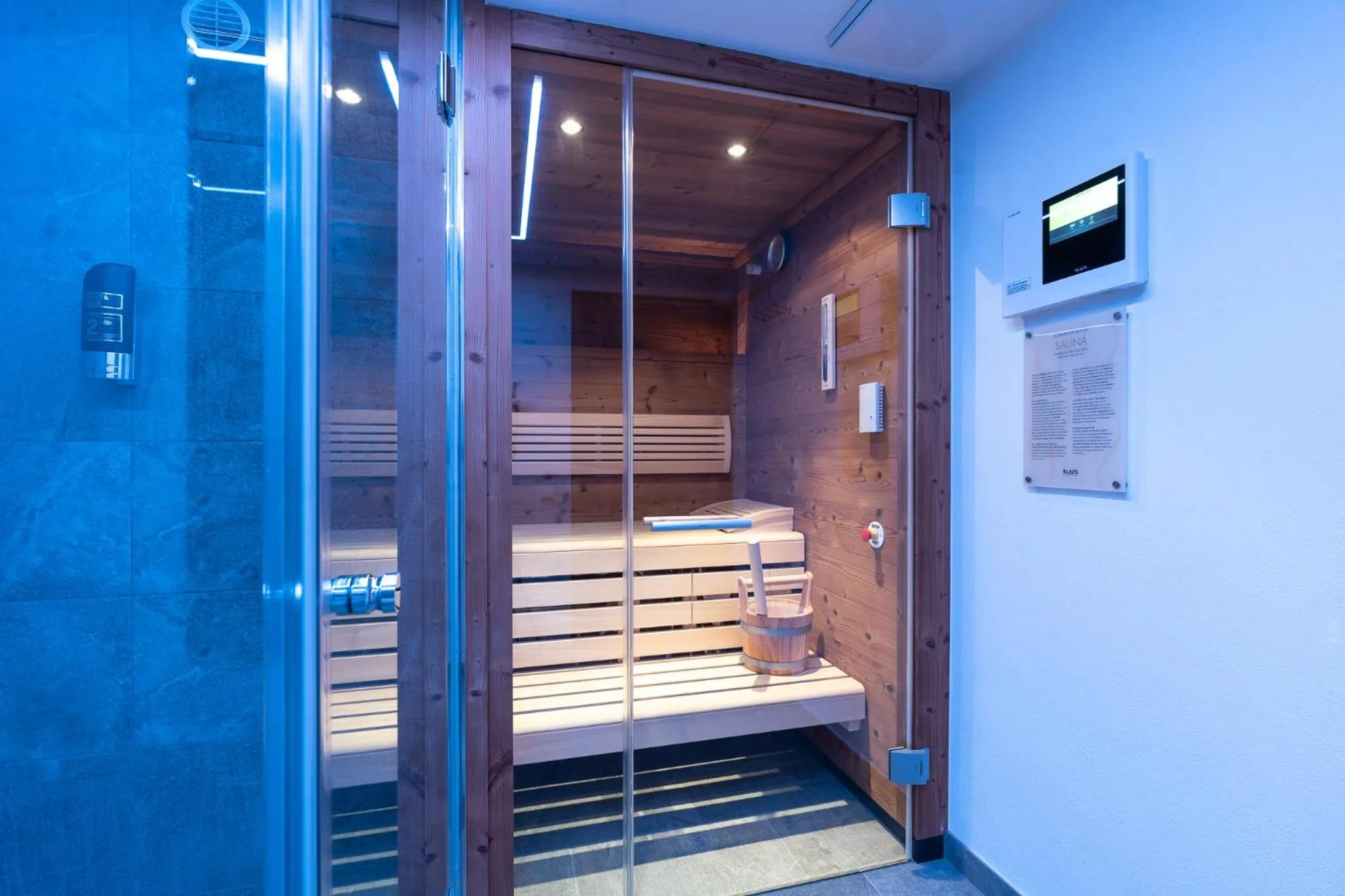 Sauna in Pension Patricia