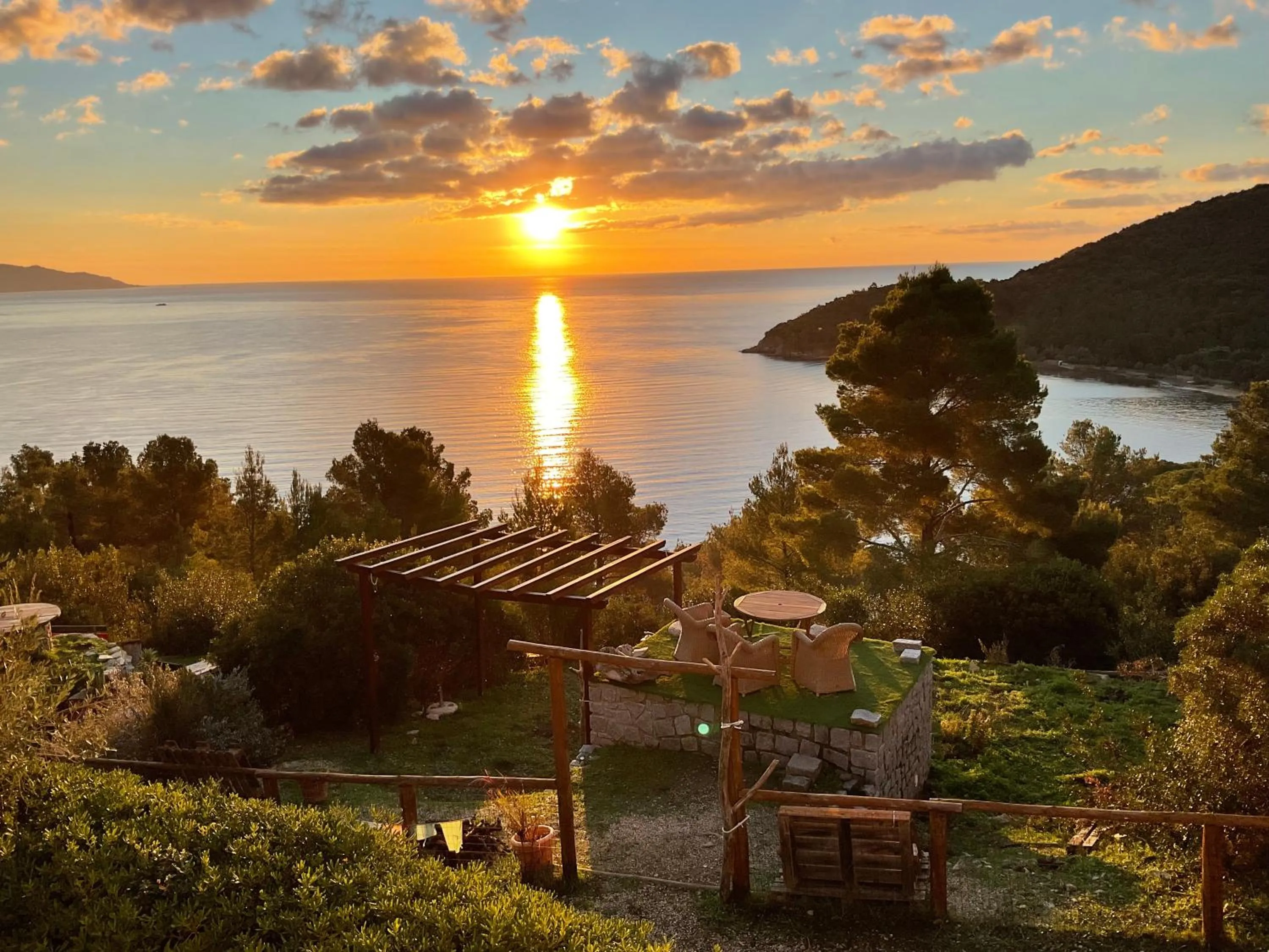 Natural landscape in La Collina sul Mare