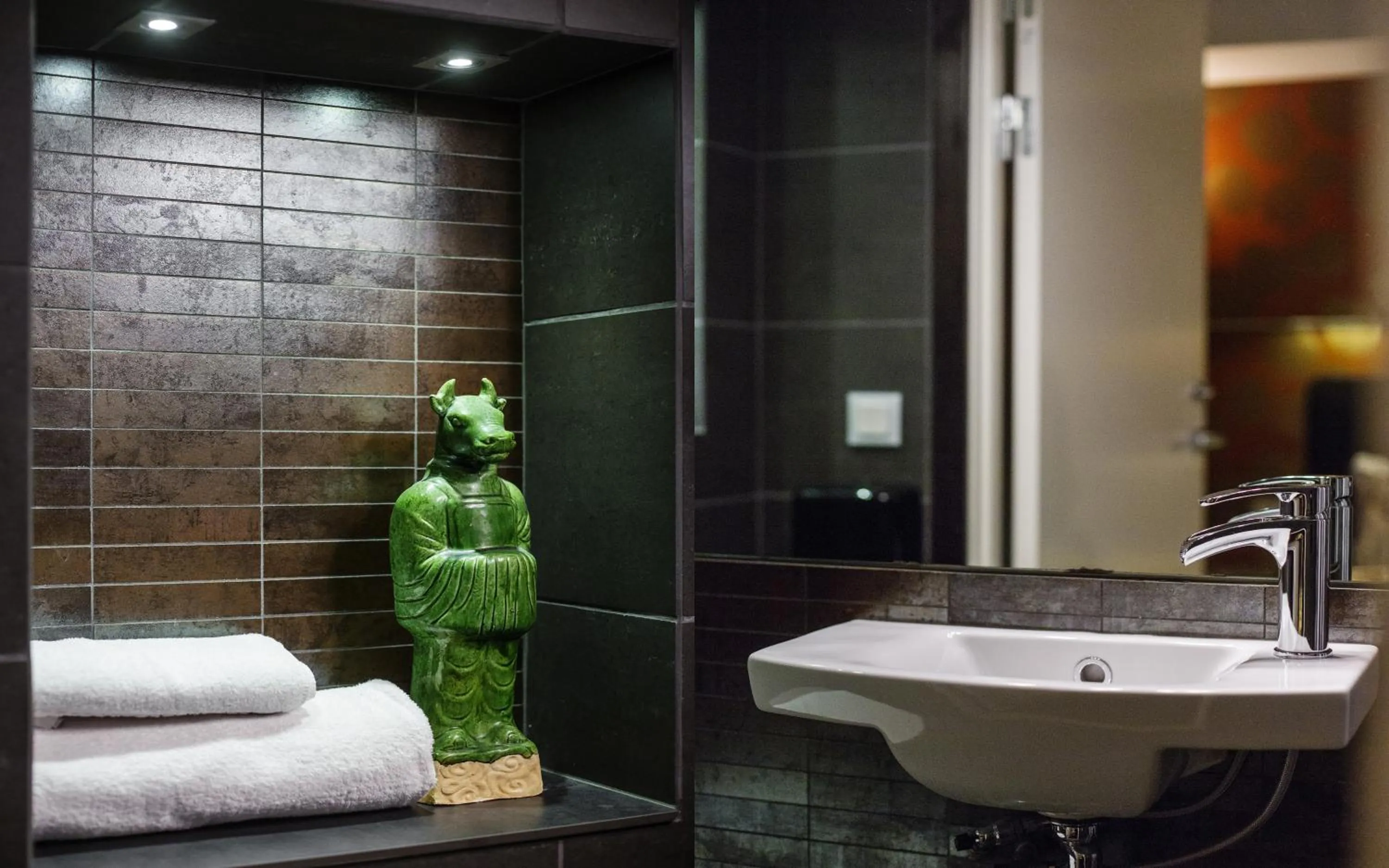 Bathroom in Skanstulls Boutique Hostel