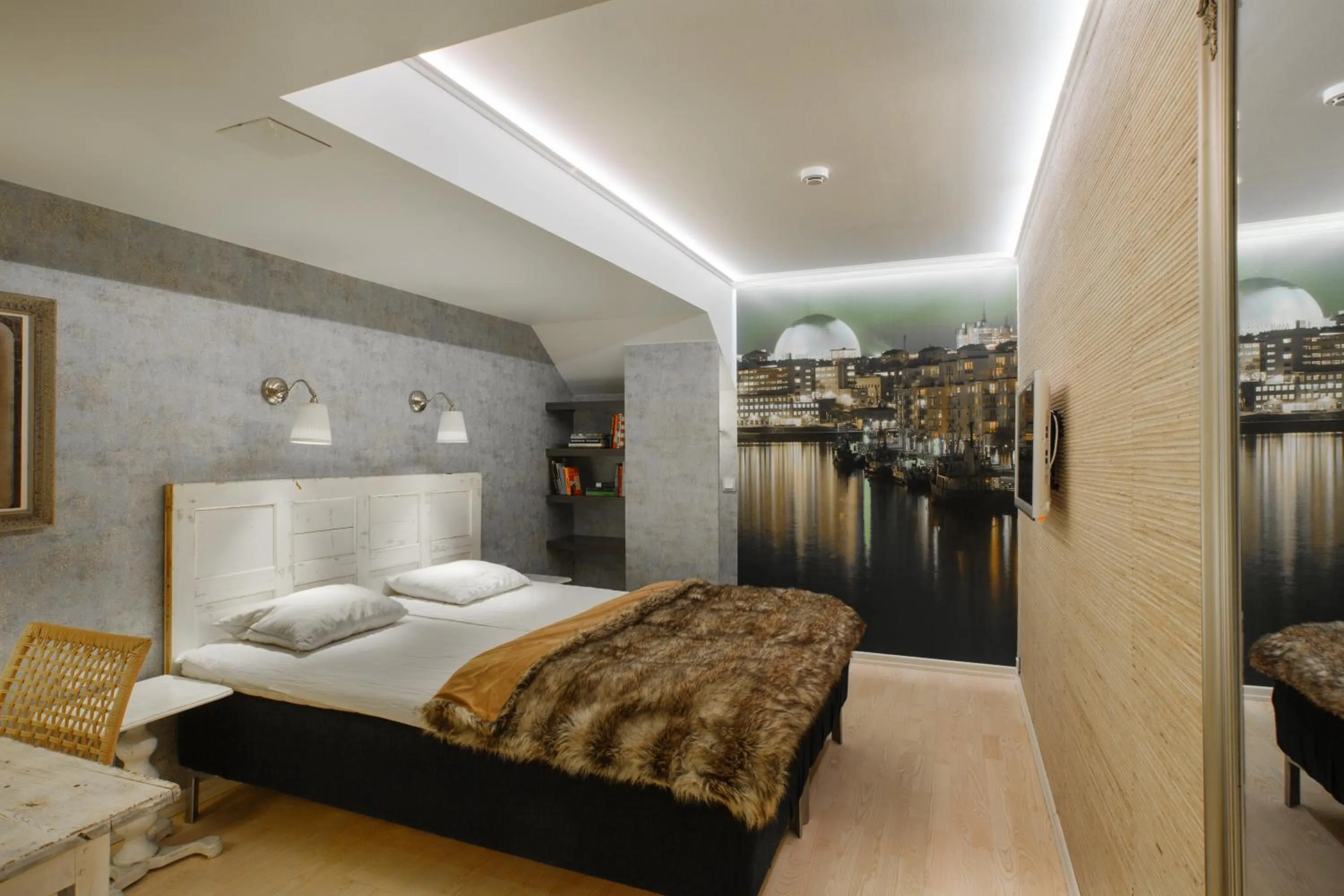 Bedroom, Bed in Skanstulls Boutique Hostel