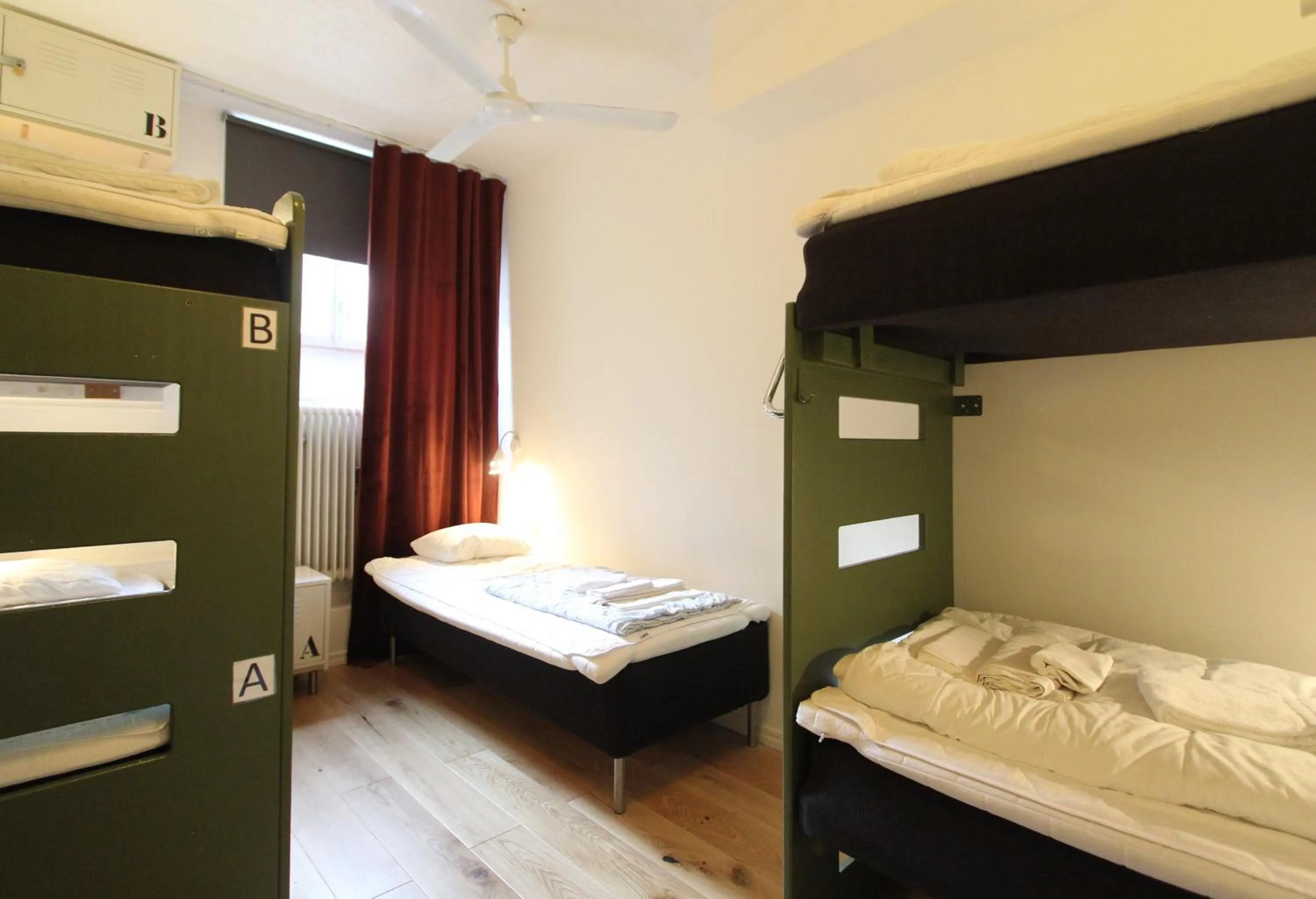 Bedroom, Bed in Skanstulls Boutique Hostel