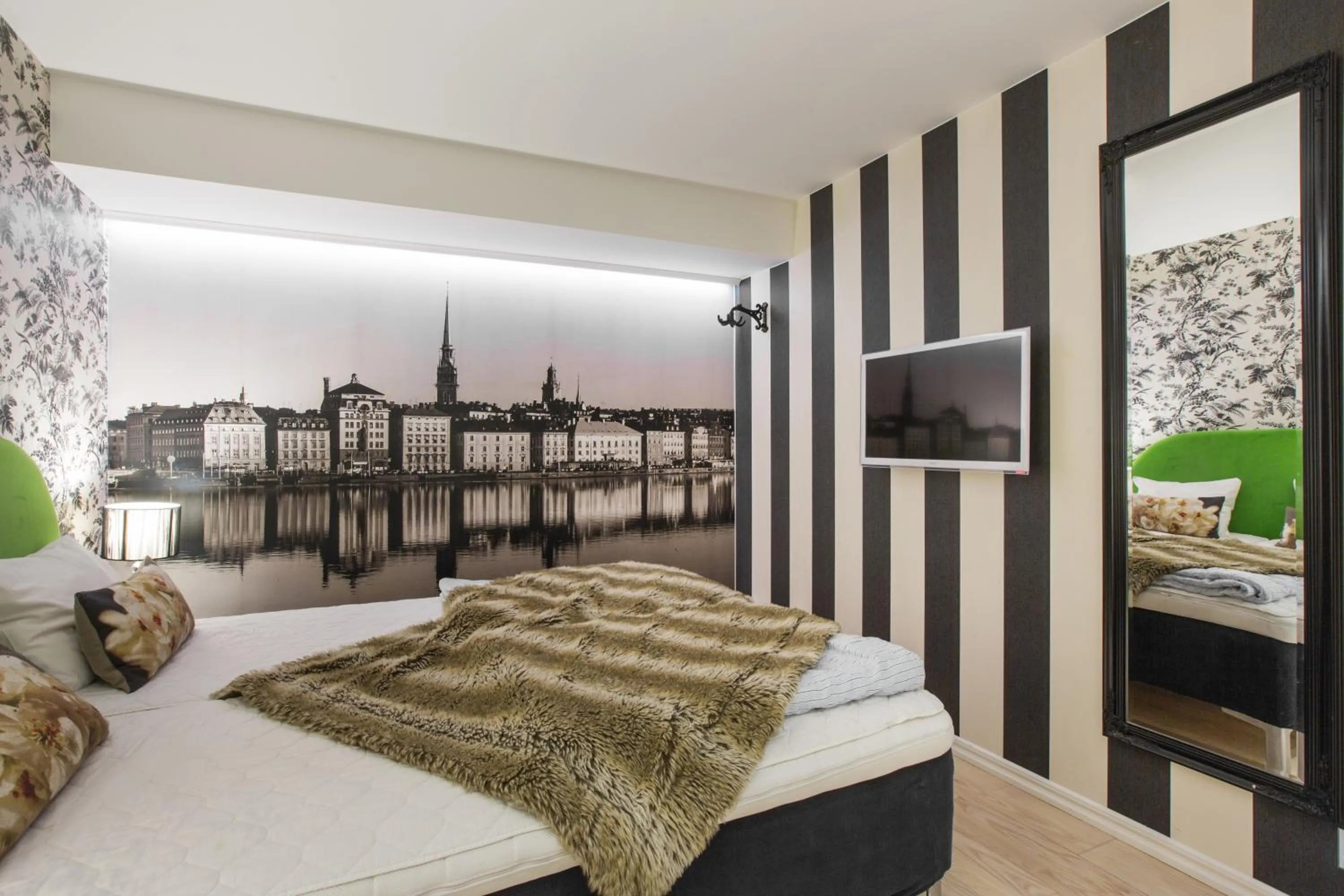 Bedroom, Bed in Skanstulls Boutique Hostel