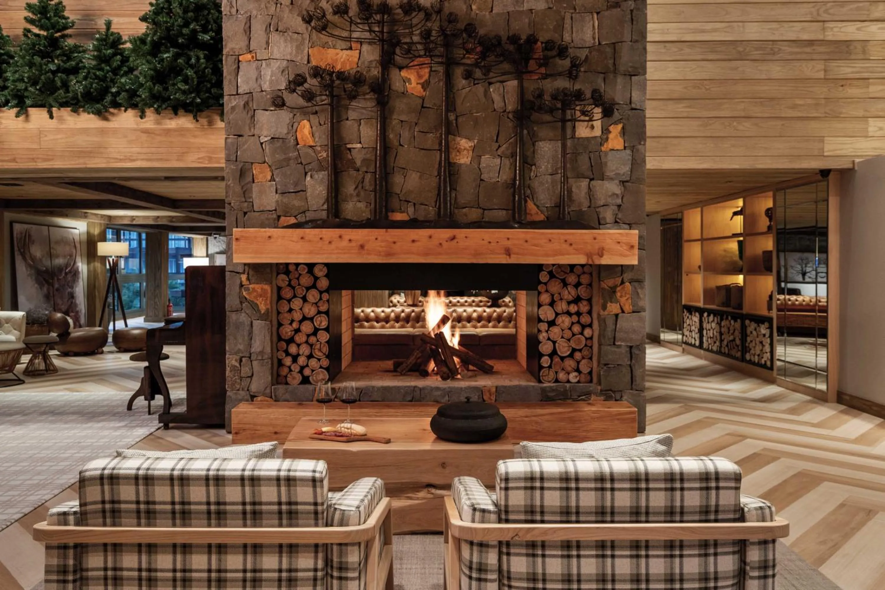 Living room in Hotel Alpestre