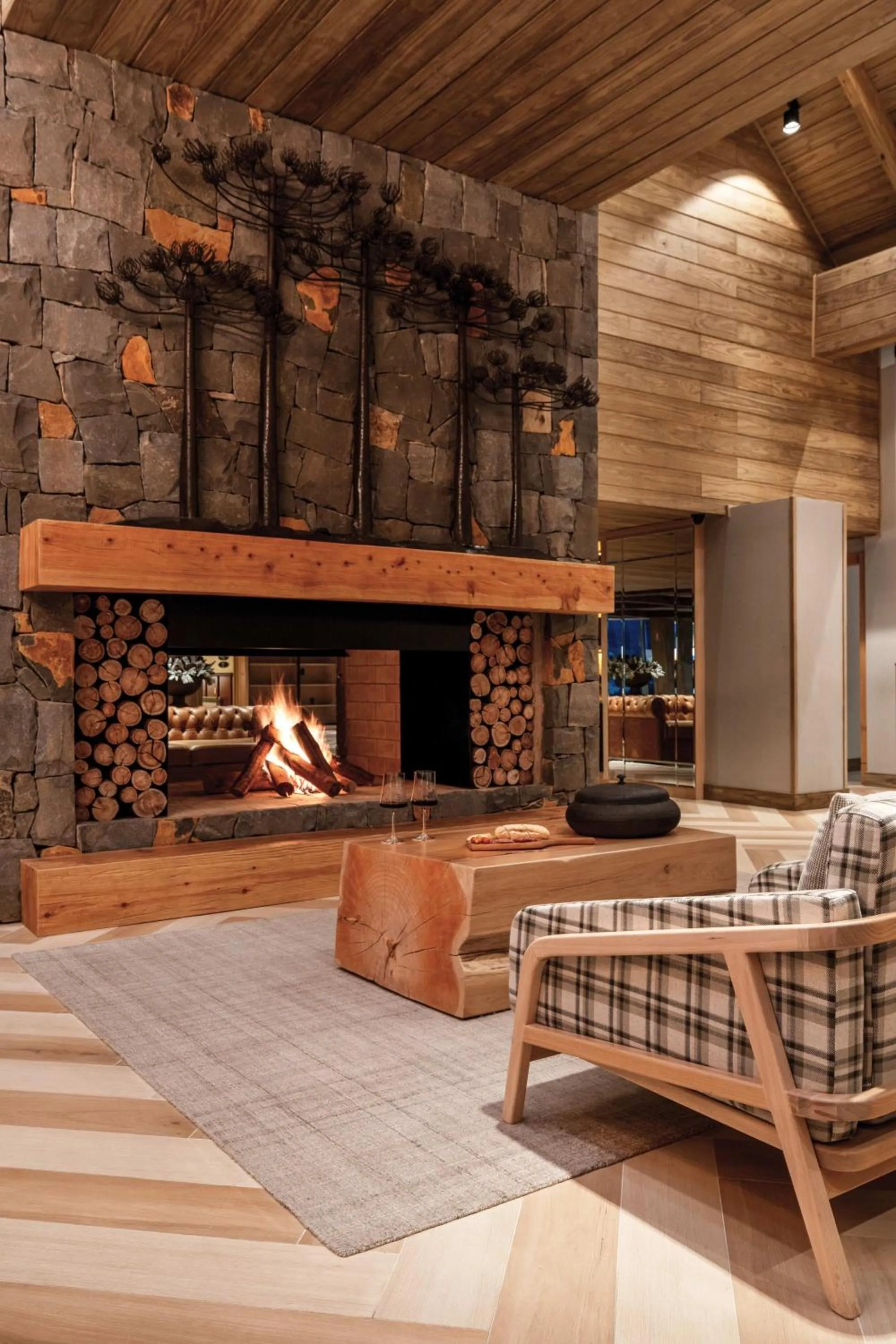 Living room in Hotel Alpestre