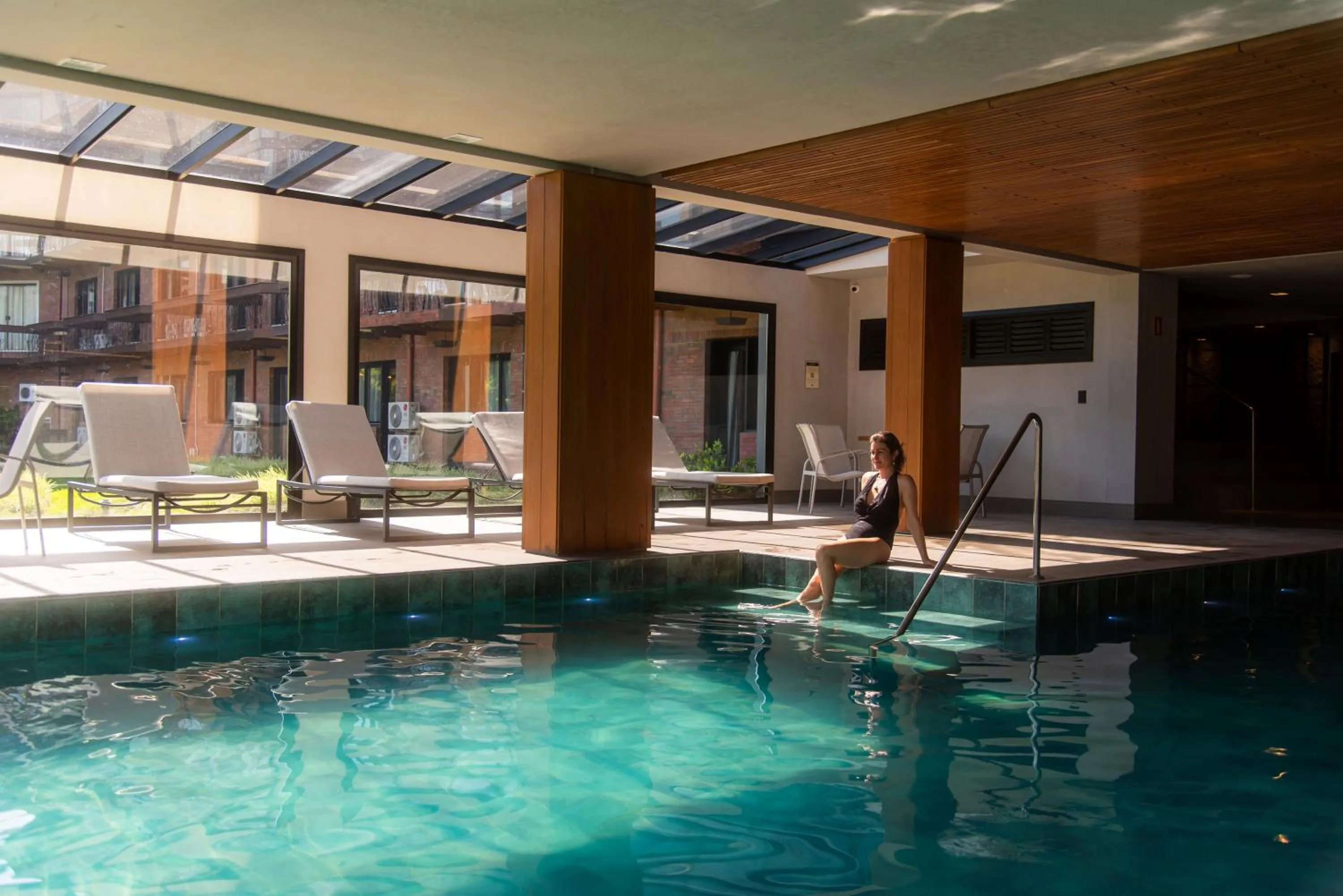 Swimming pool in Hotel Alpestre