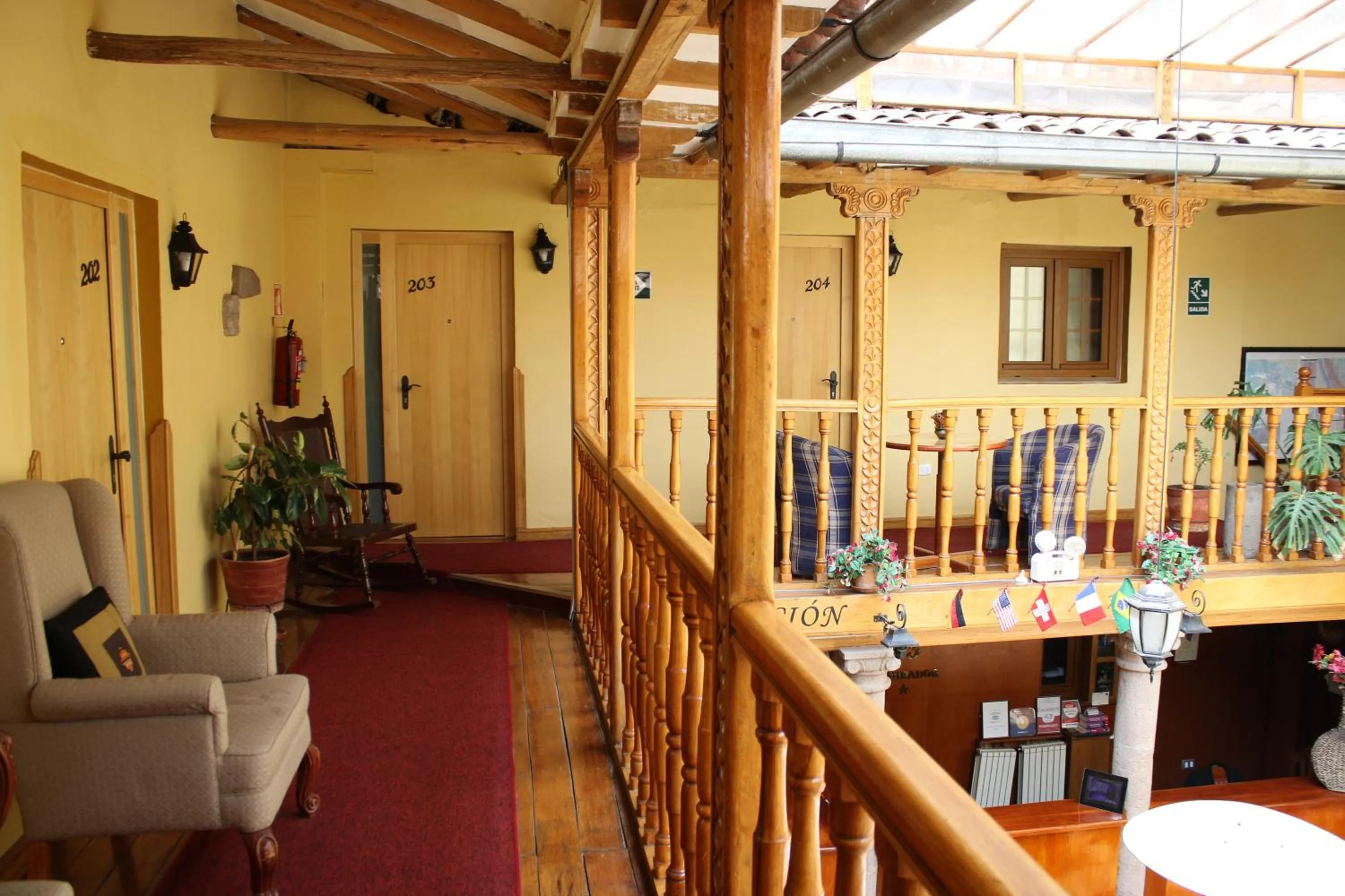 Balcony/Terrace in Hotel & Mirador Los Apus