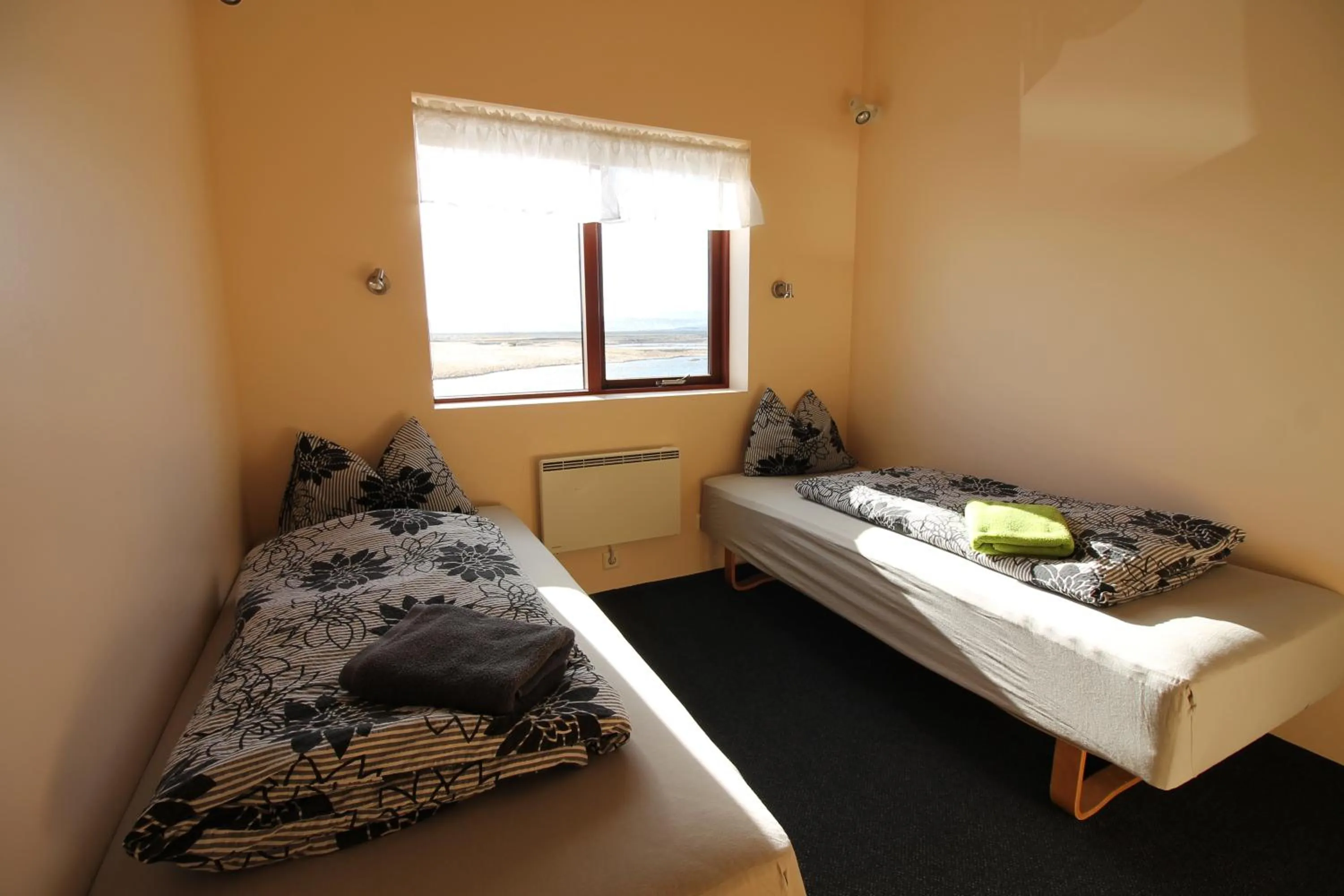 Bedroom, Bed in Hvoll Hostel