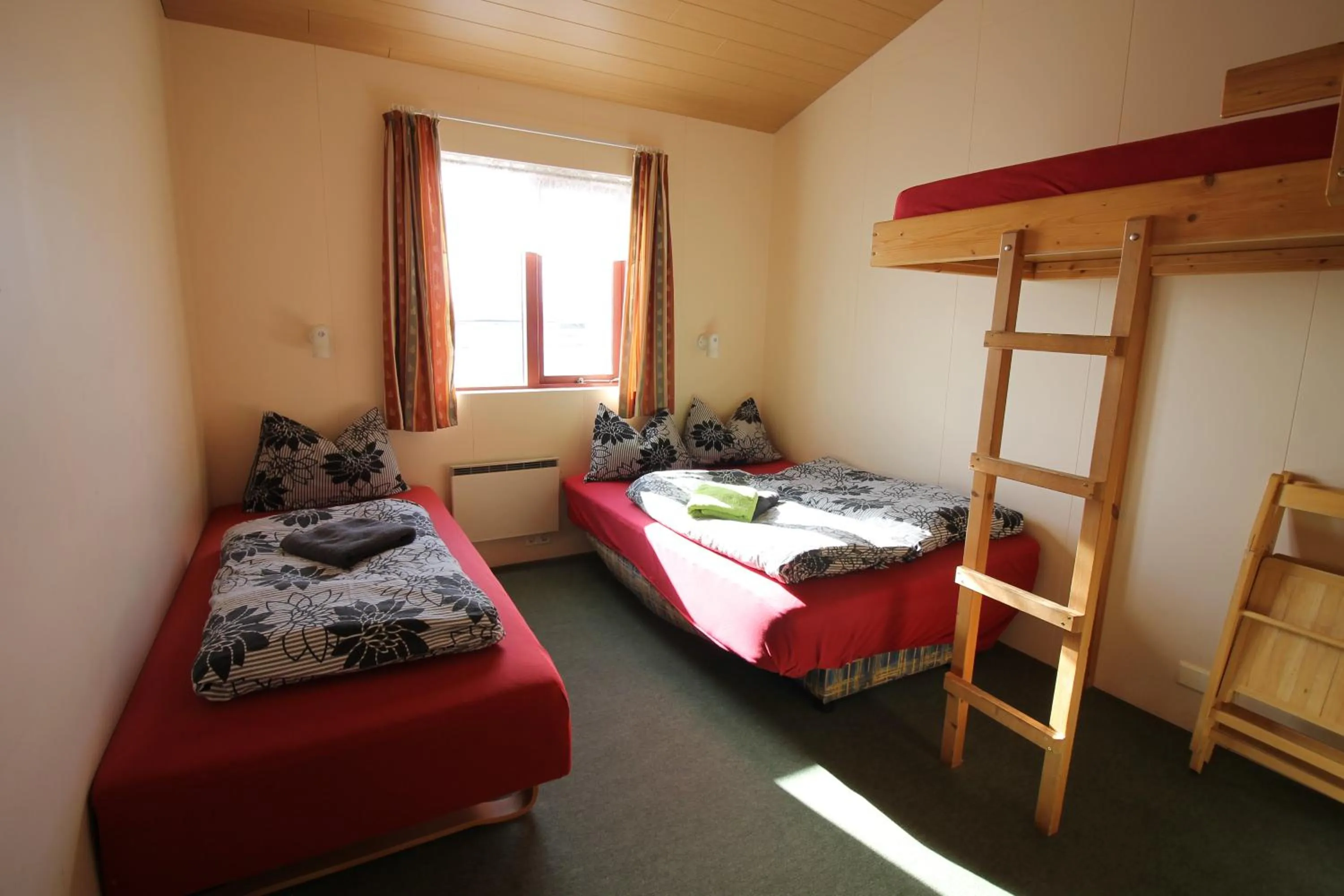 Bedroom, Bed in Hvoll Hostel