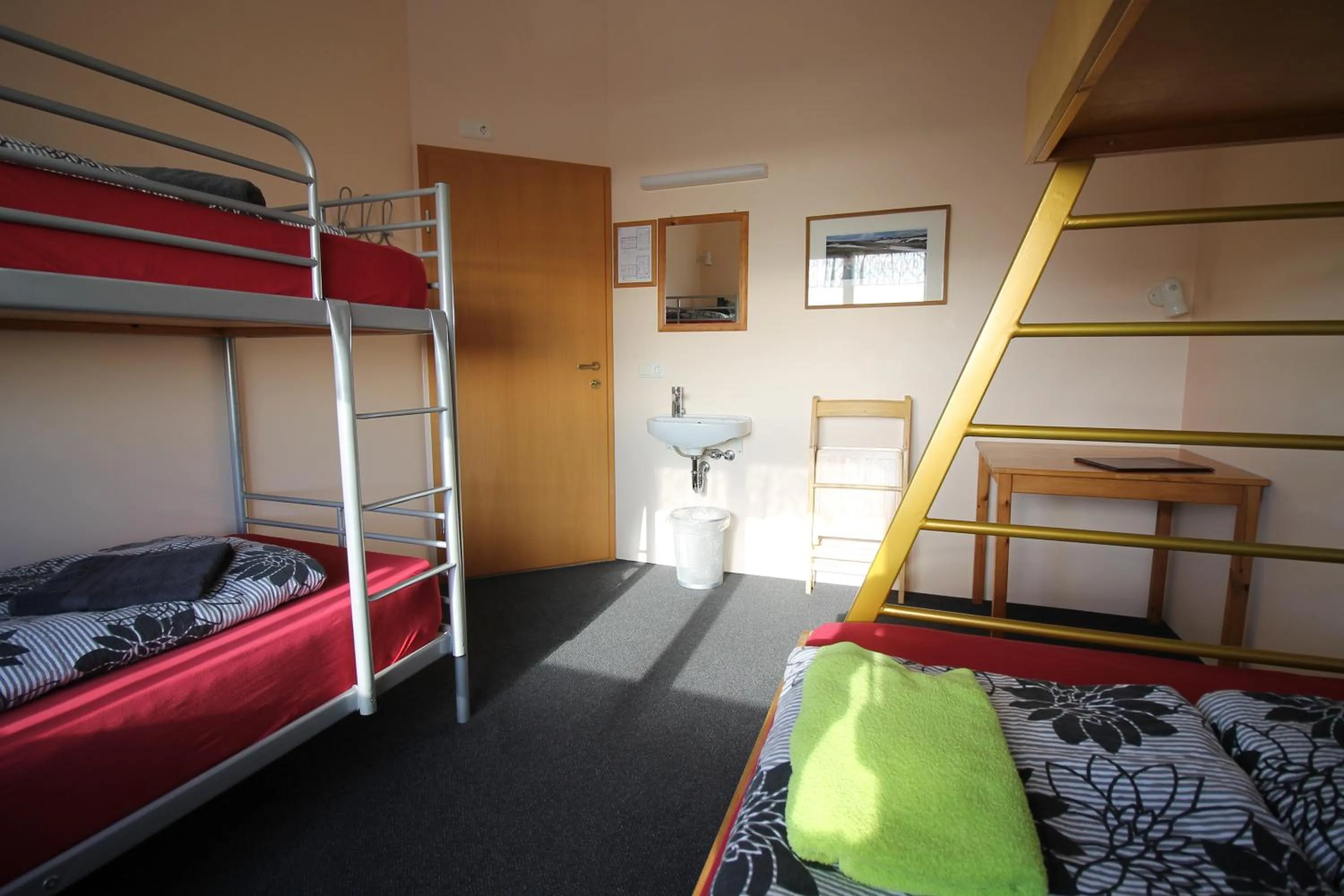 Bedroom, Bed in Hvoll Hostel