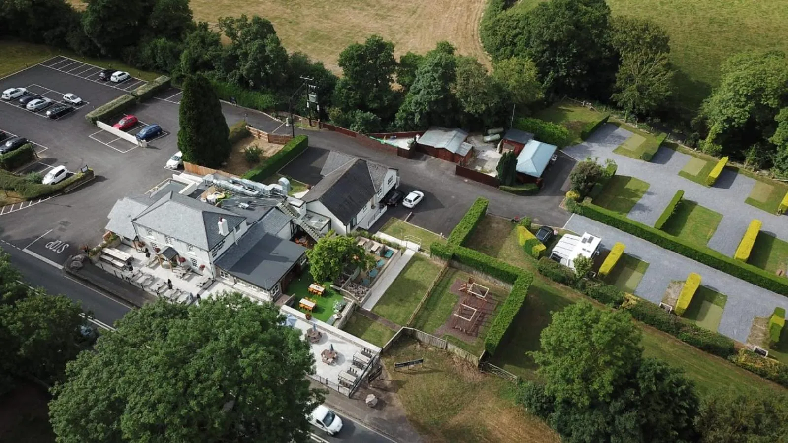 Property building in Dartmoor Halfway Inn