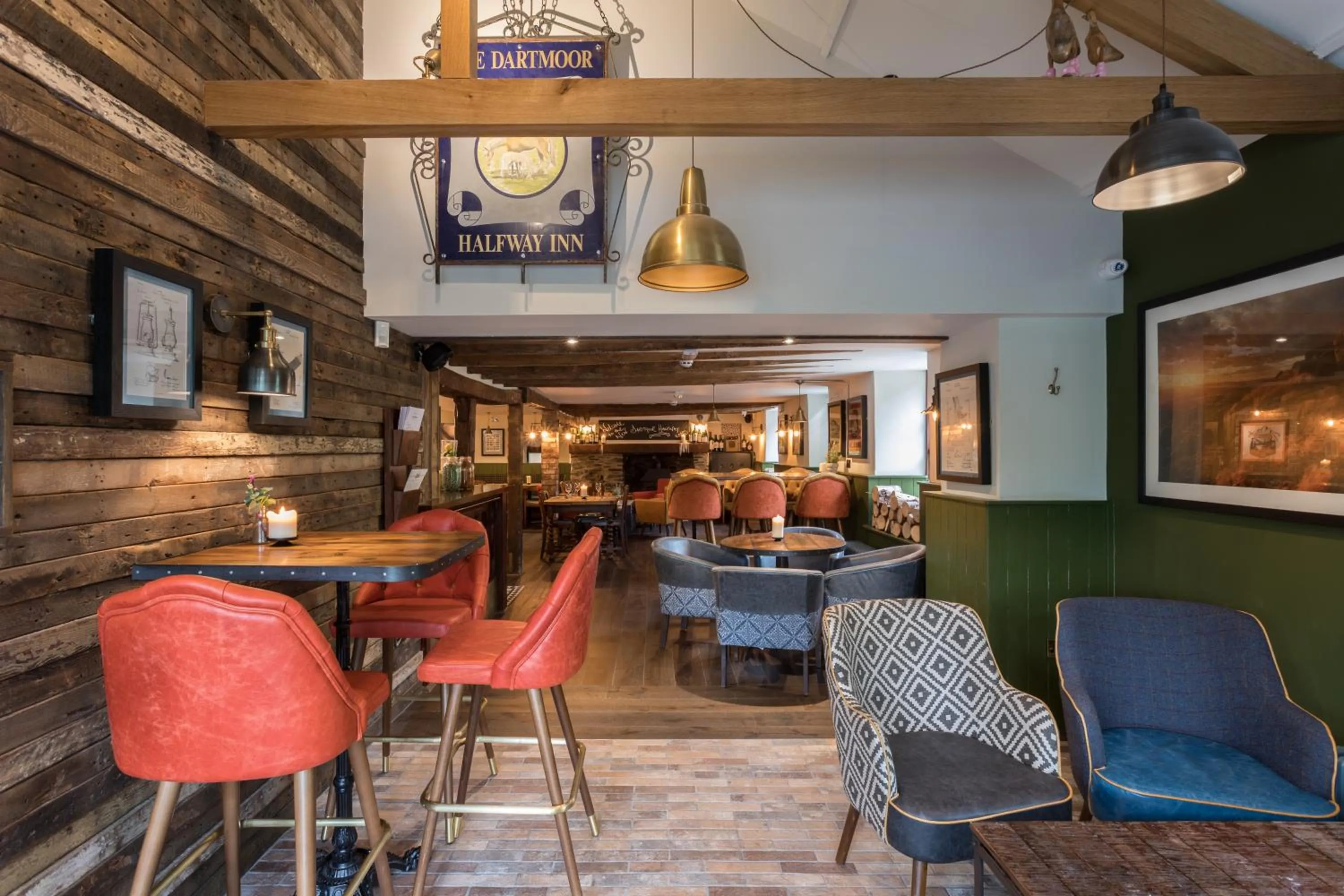 Restaurant/places to eat in Dartmoor Halfway Inn