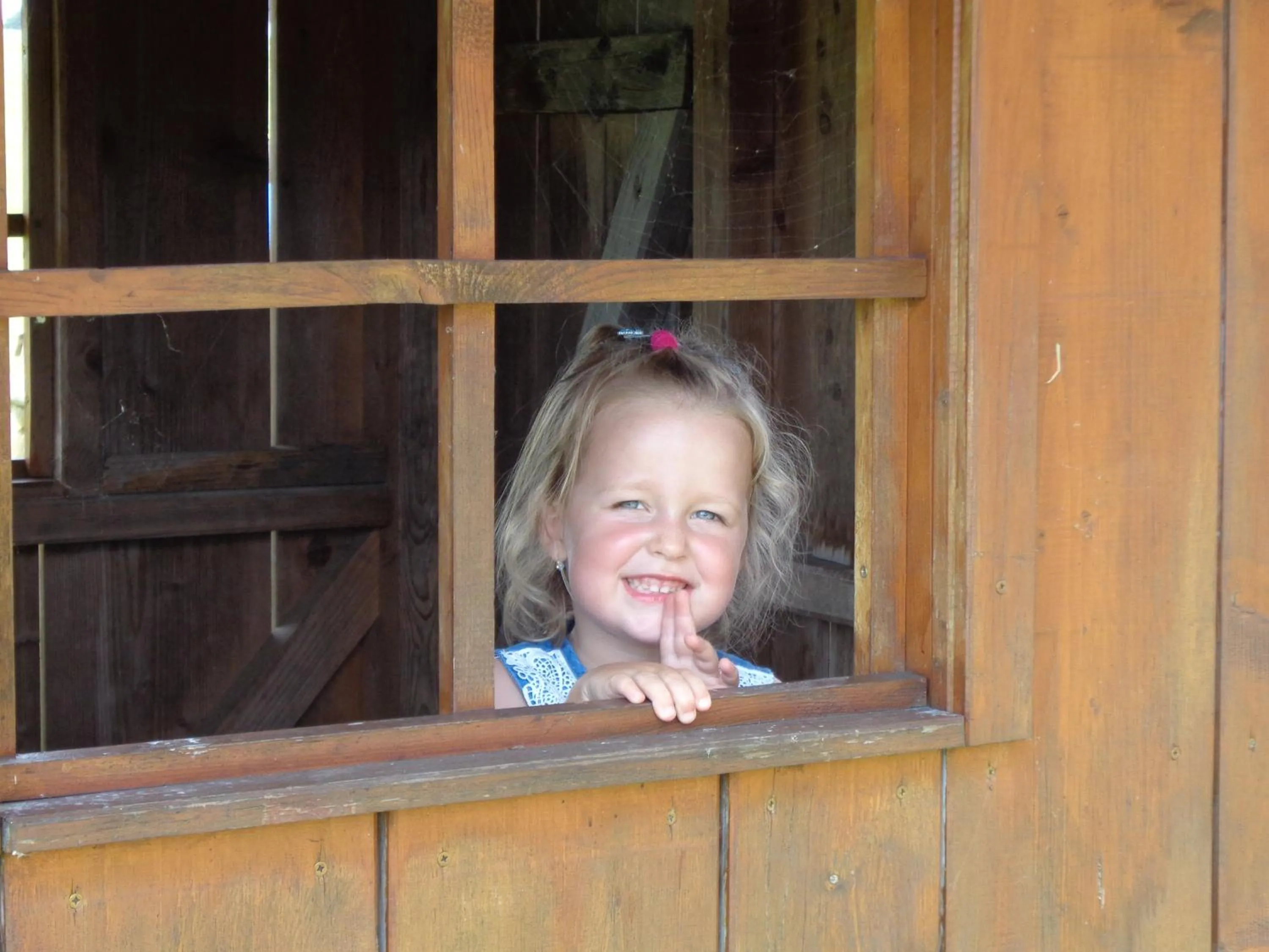 Children play ground in Stroblbauernhof