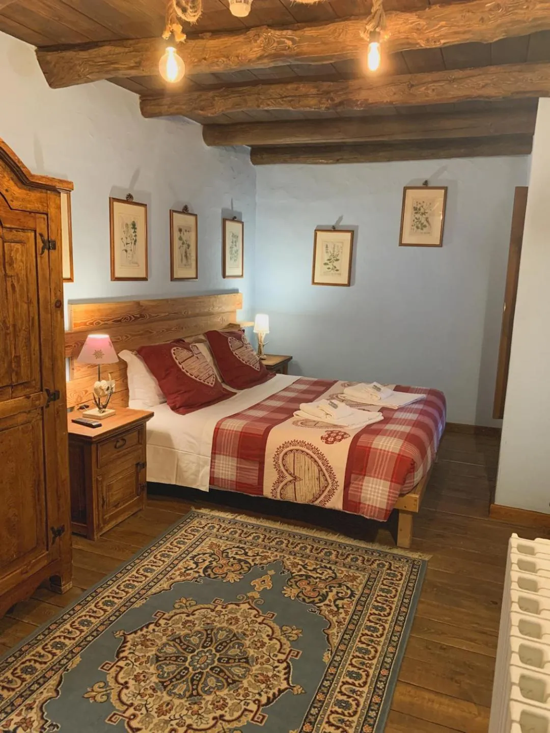 Bed in Locanda Allevè Hotel Ristorante