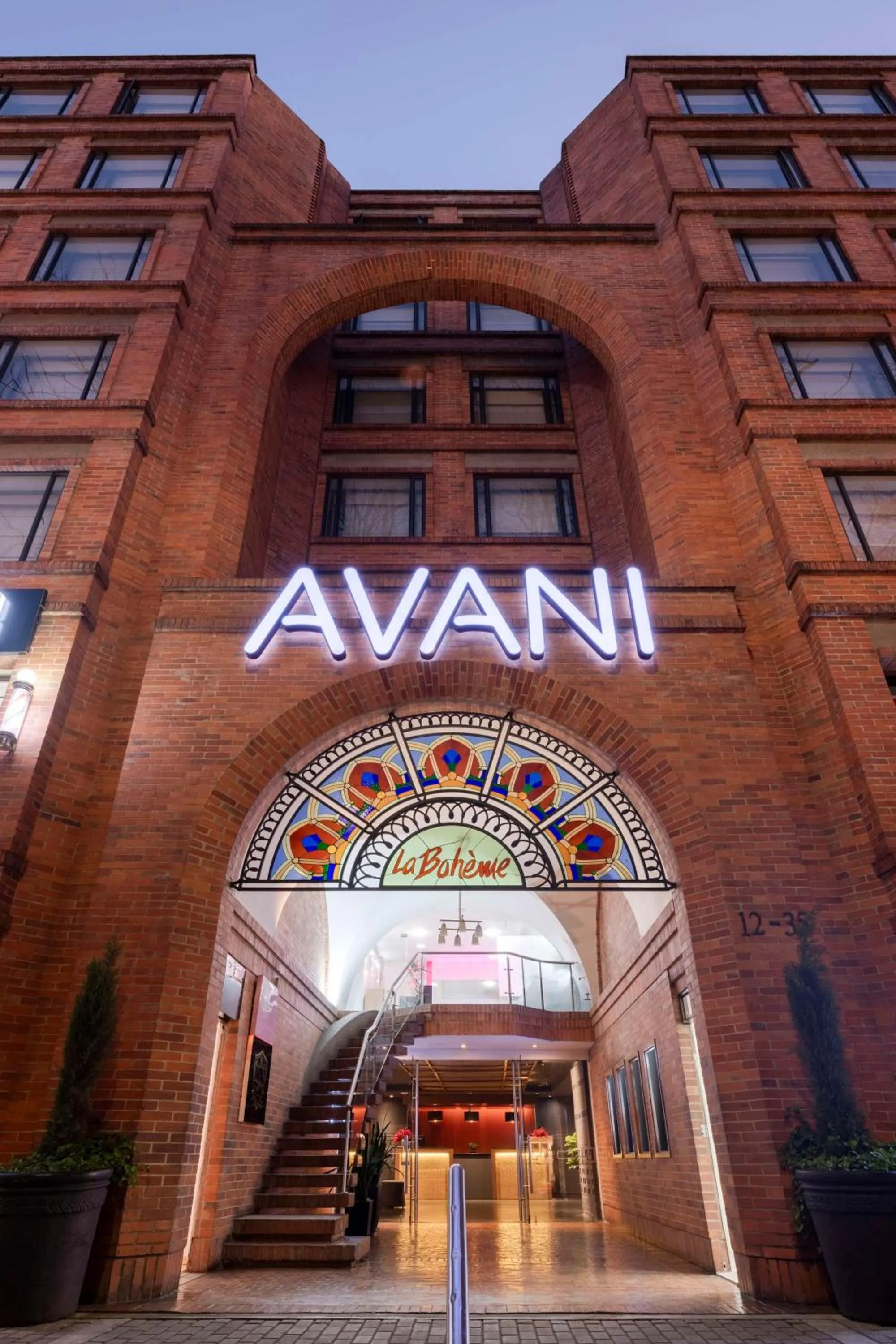 Property building in Avani Royal Zona T Bogotá Hotel