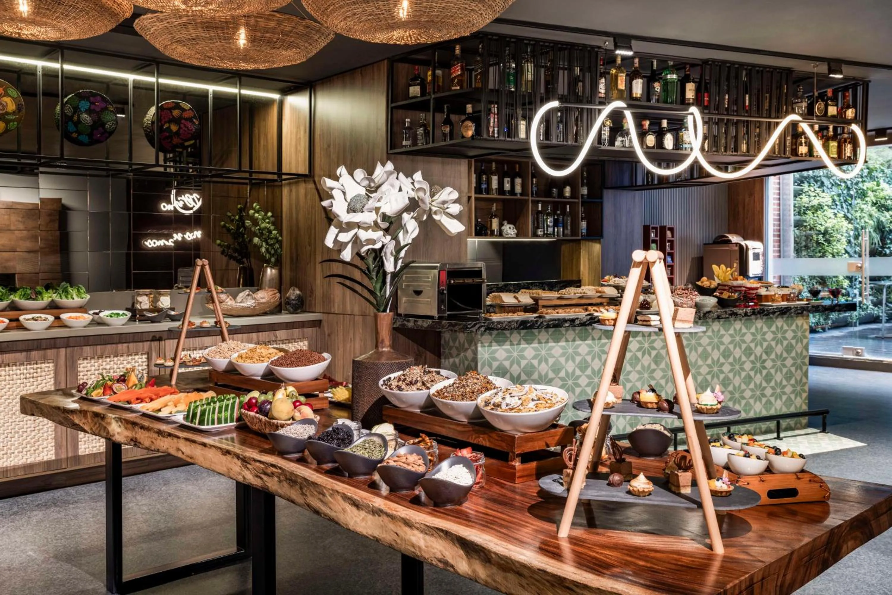 Breakfast in Avani Royal Zona T Bogotá Hotel