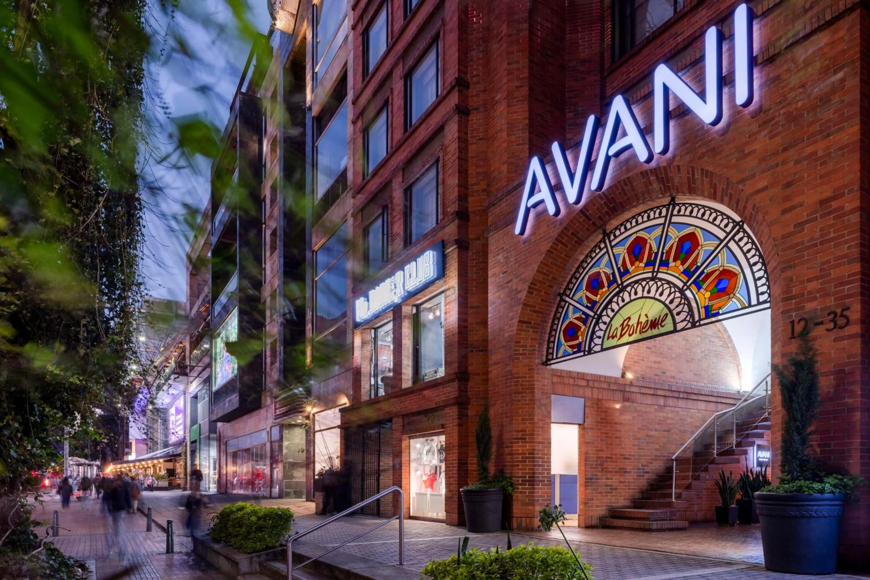 Property building in Avani Royal Zona T Bogotá Hotel