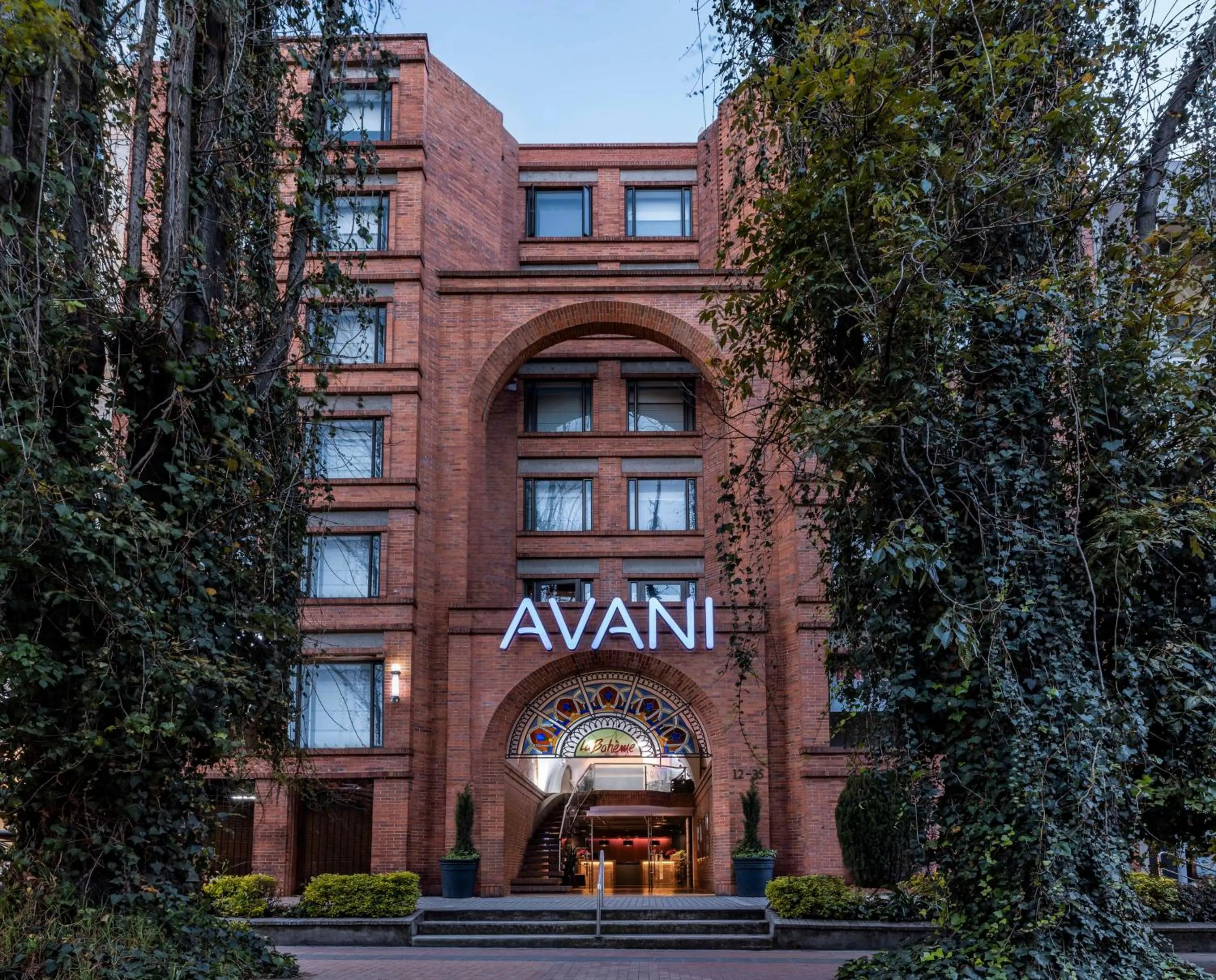 Property building in Avani Royal Zona T Bogotá Hotel