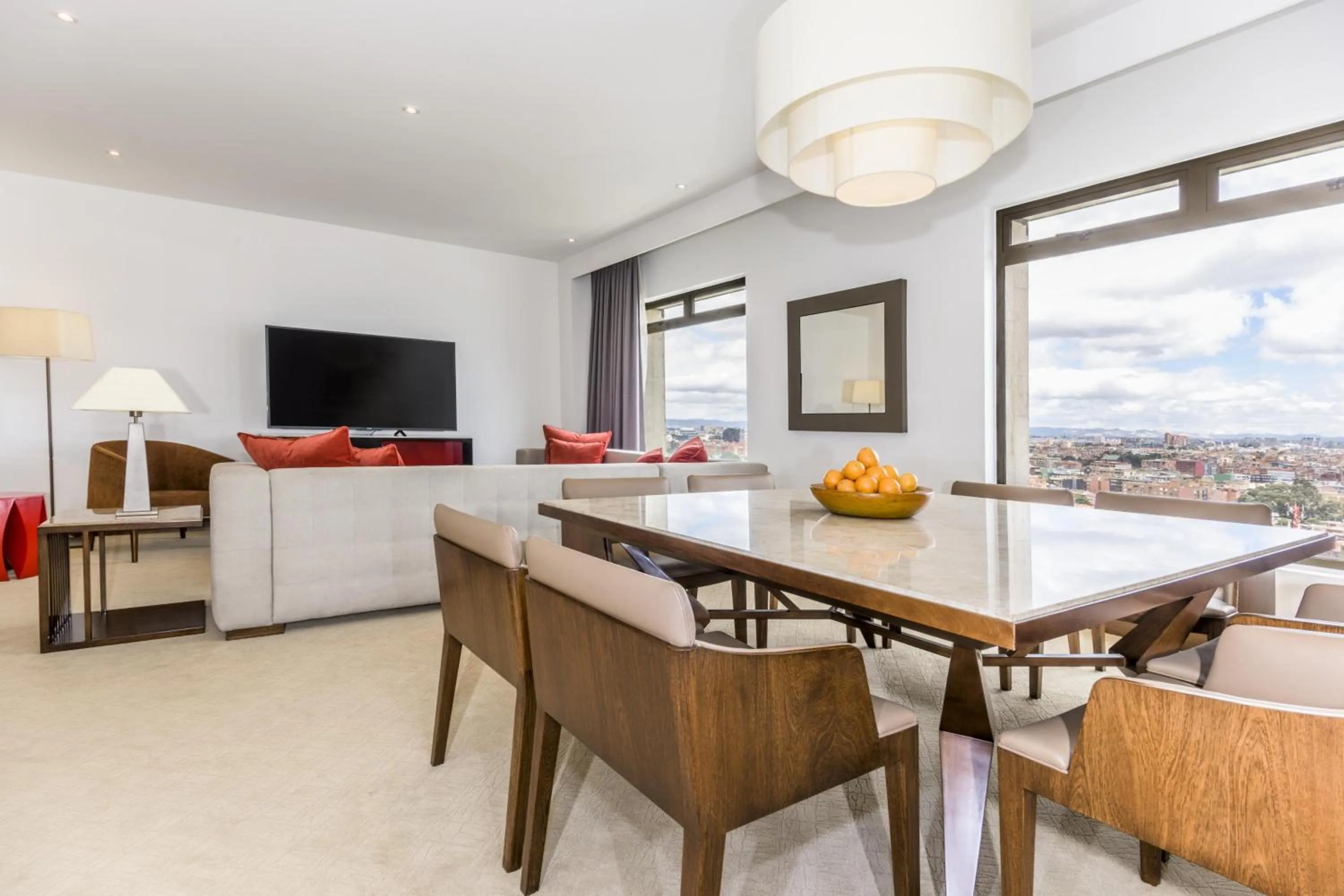 Bedroom in NH Collection Bogotá Royal Teleport