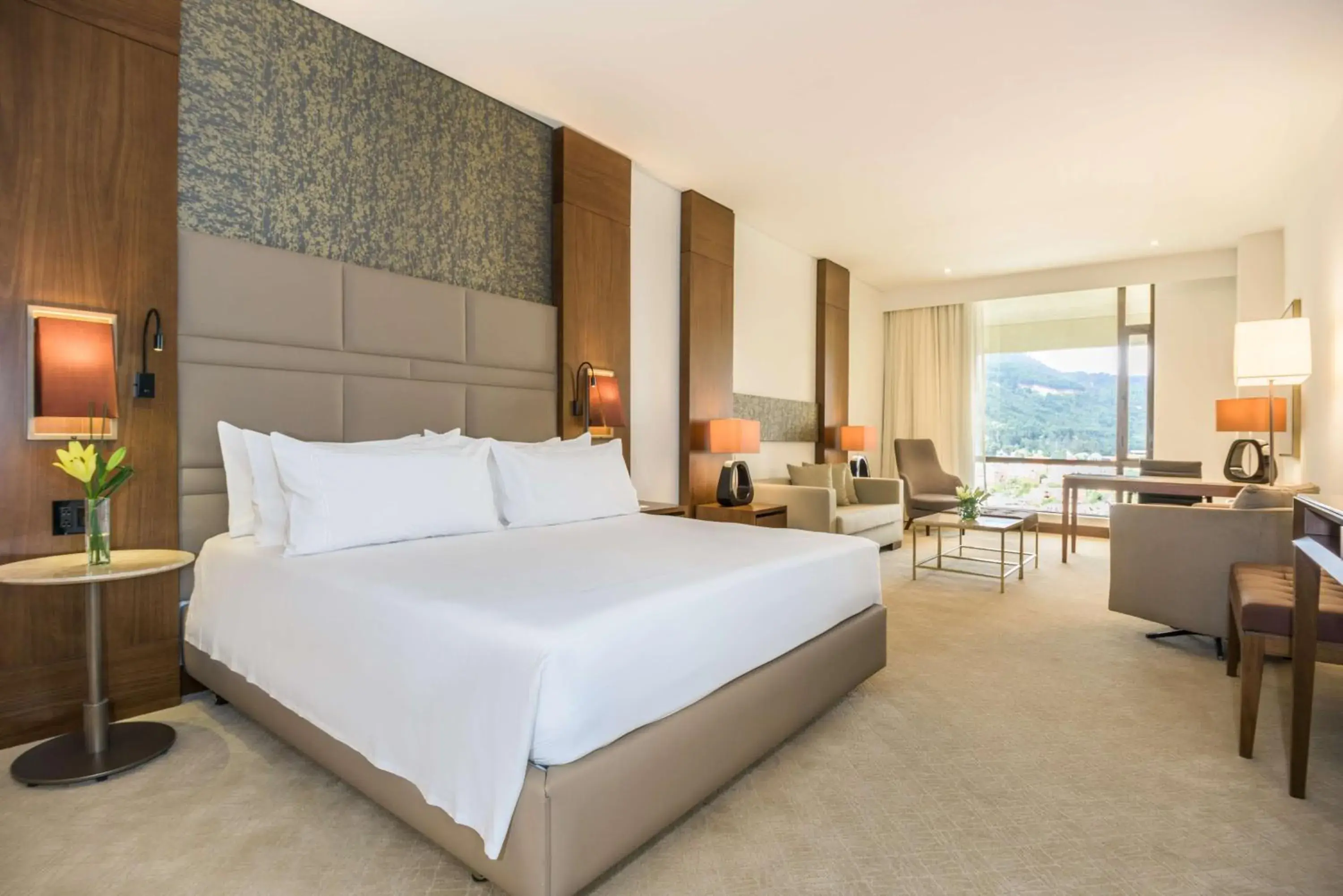 Premium Double Room with Terrace in NH Collection Bogotá Royal Teleport Premium Double Room with Terrace in NH Collection Bogotá Royal Teleport