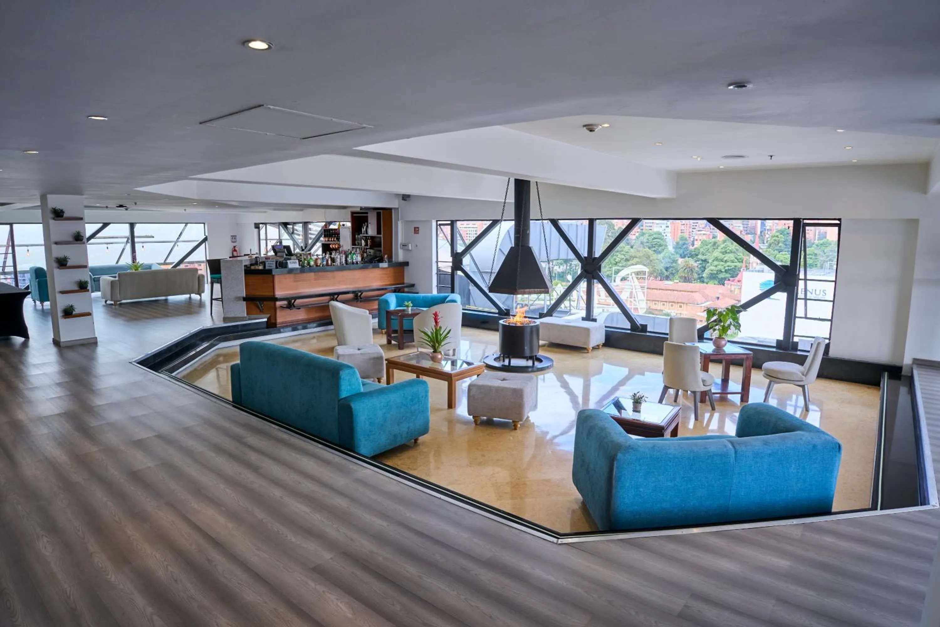 Landmark view in Radisson Bogota Metrotel