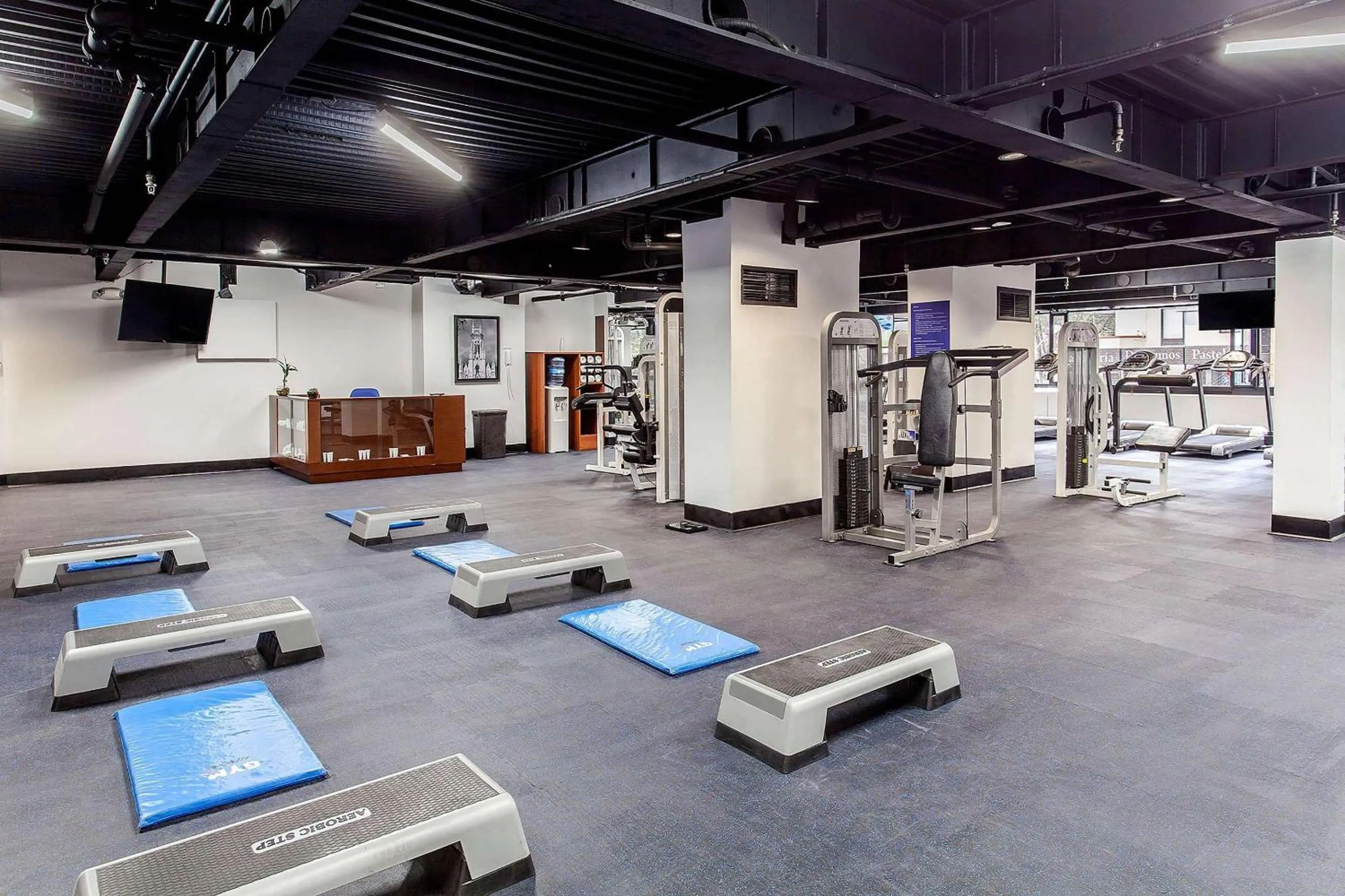 Fitness centre/facilities in Radisson Bogota Metrotel