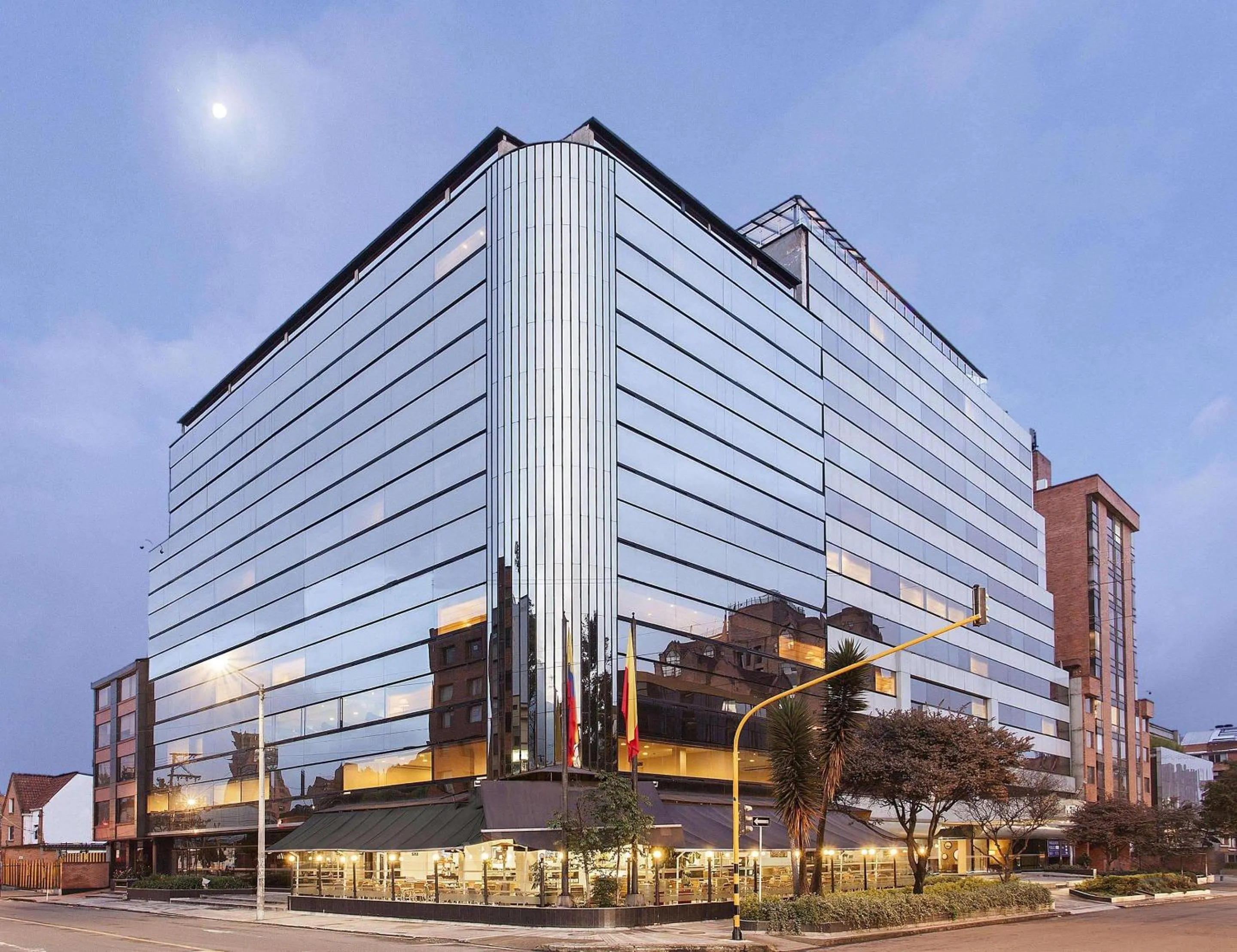 Property building in Radisson Bogota Metrotel