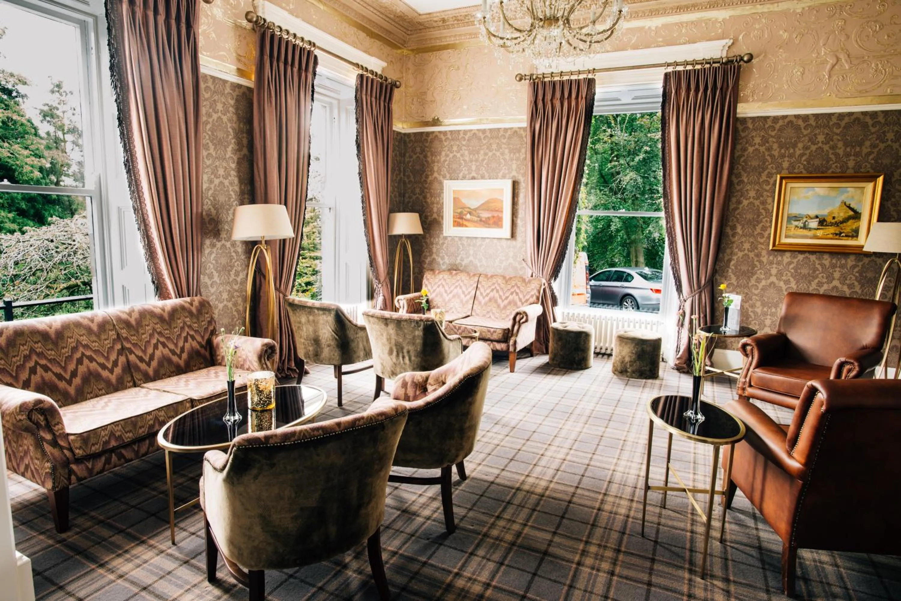 Lounge or bar in Belmont House Hotel