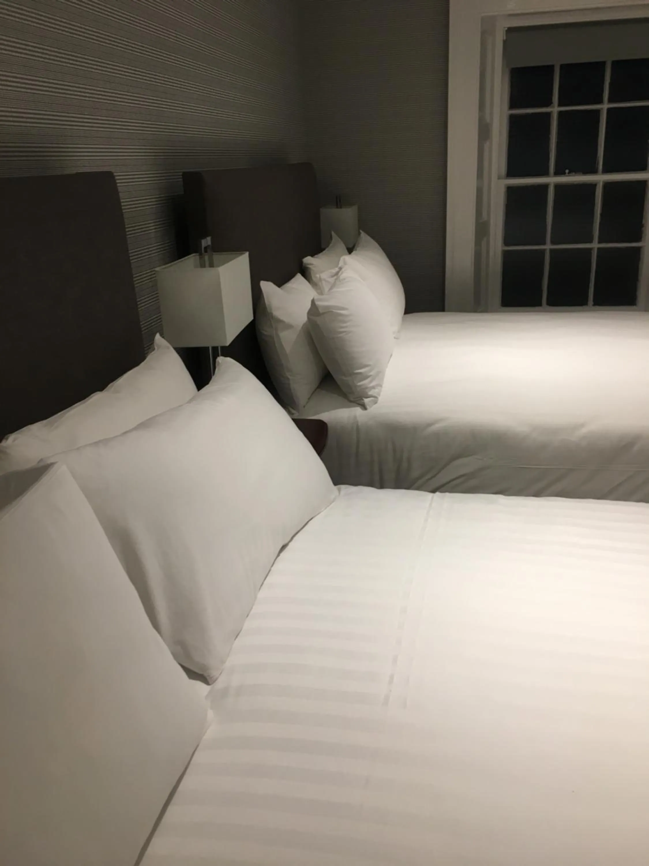 Bed in Belmont House Hotel