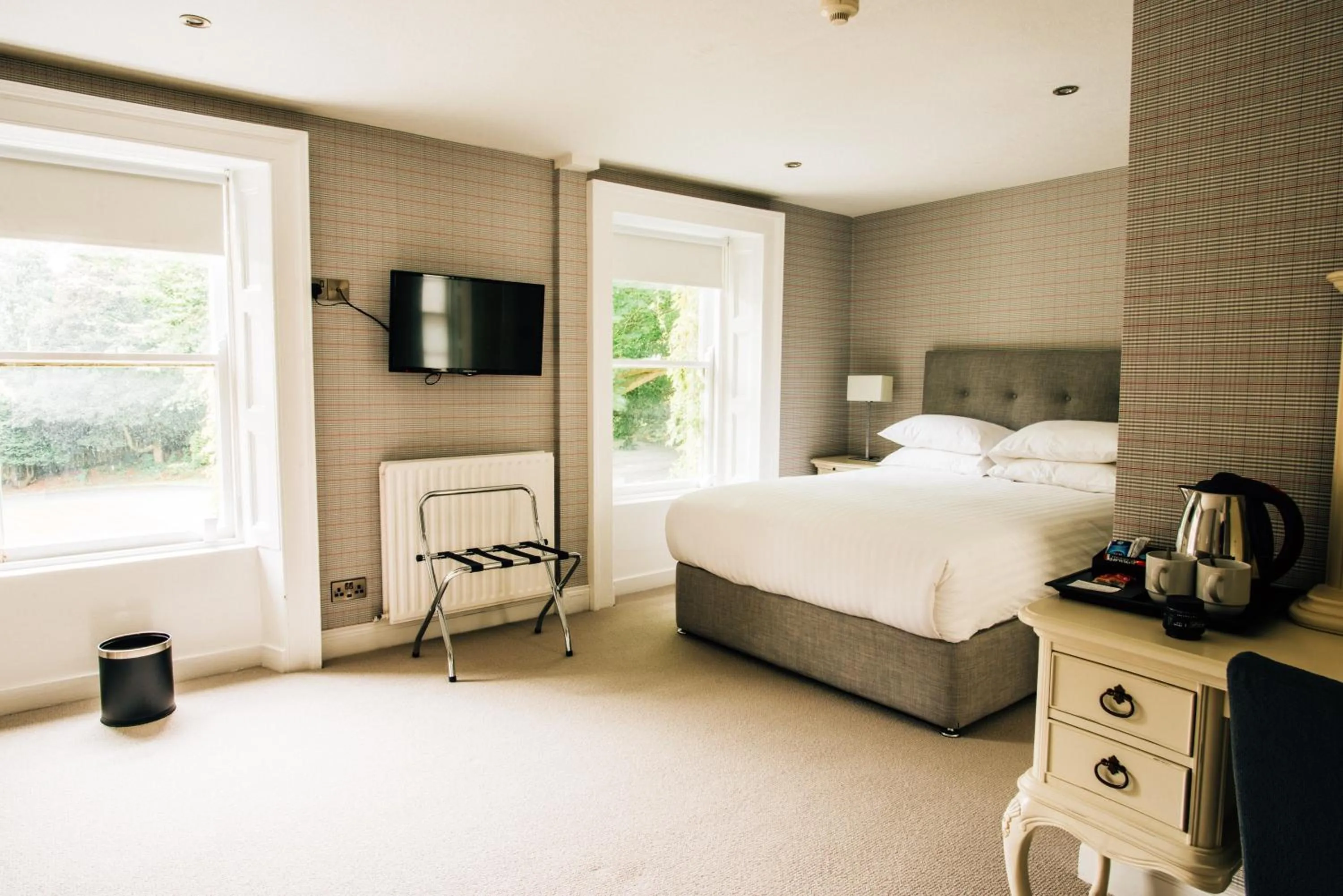 Bed in Belmont House Hotel