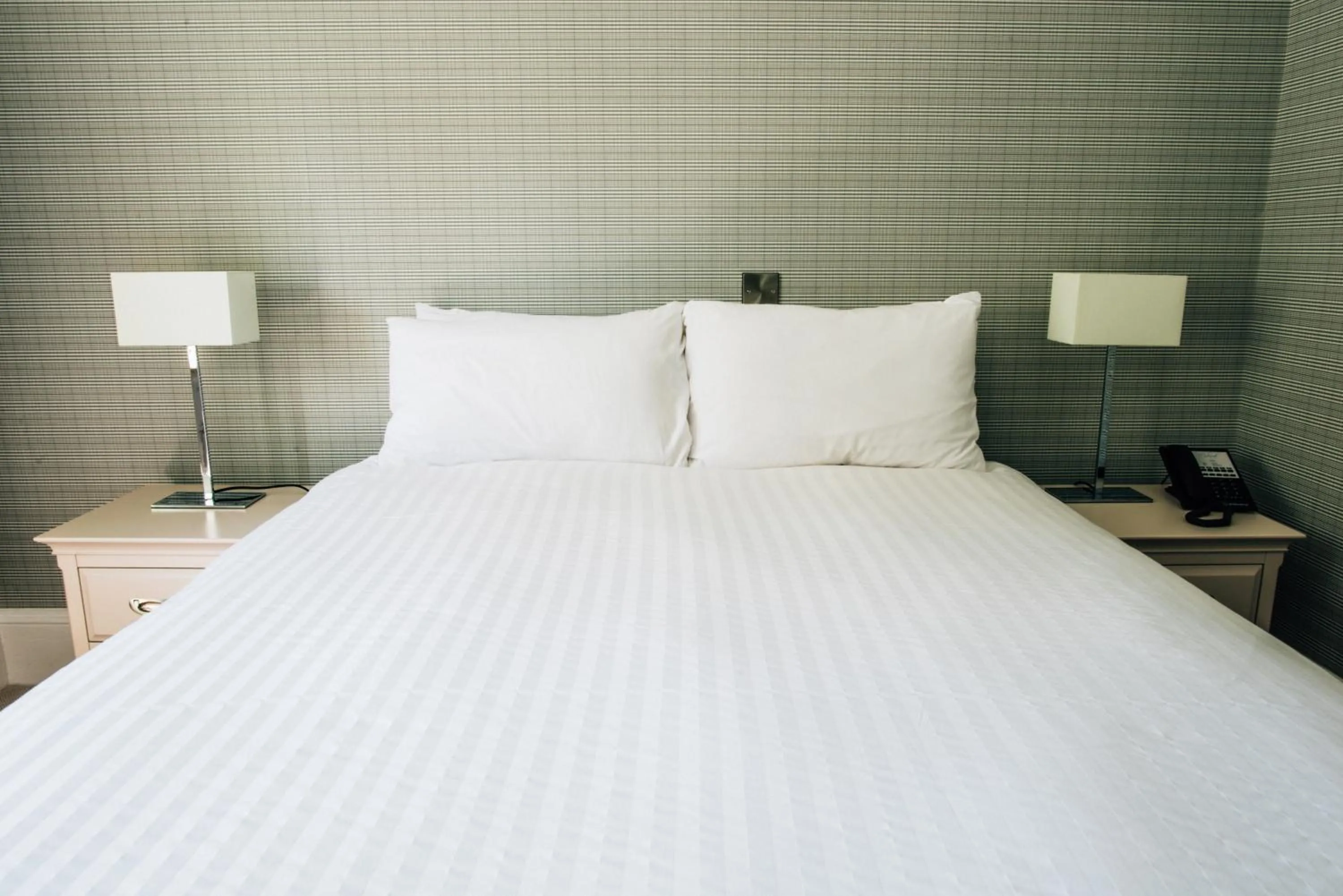 Bed in Belmont House Hotel