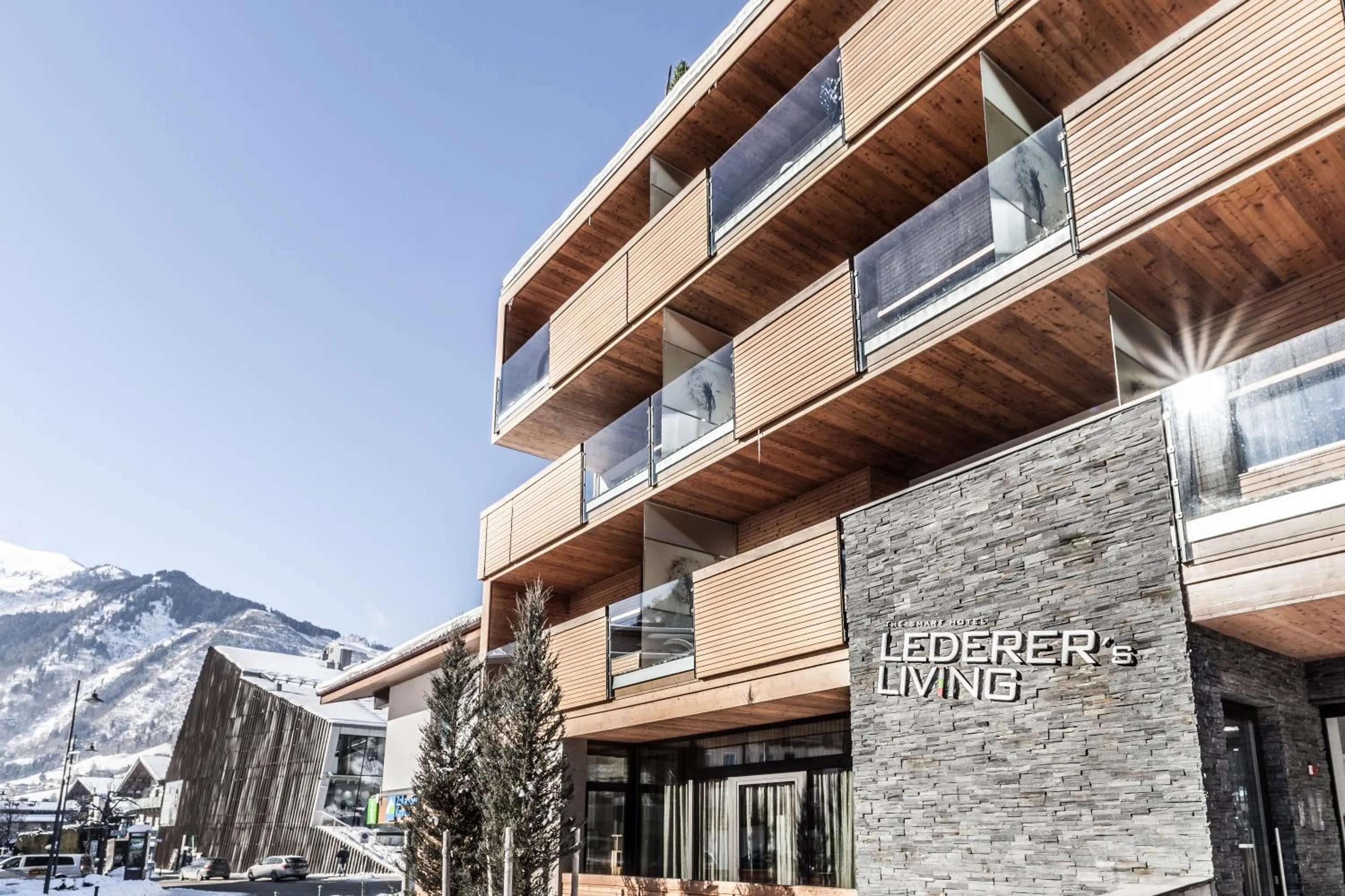 Property building in LEDERER Boutique Hotel