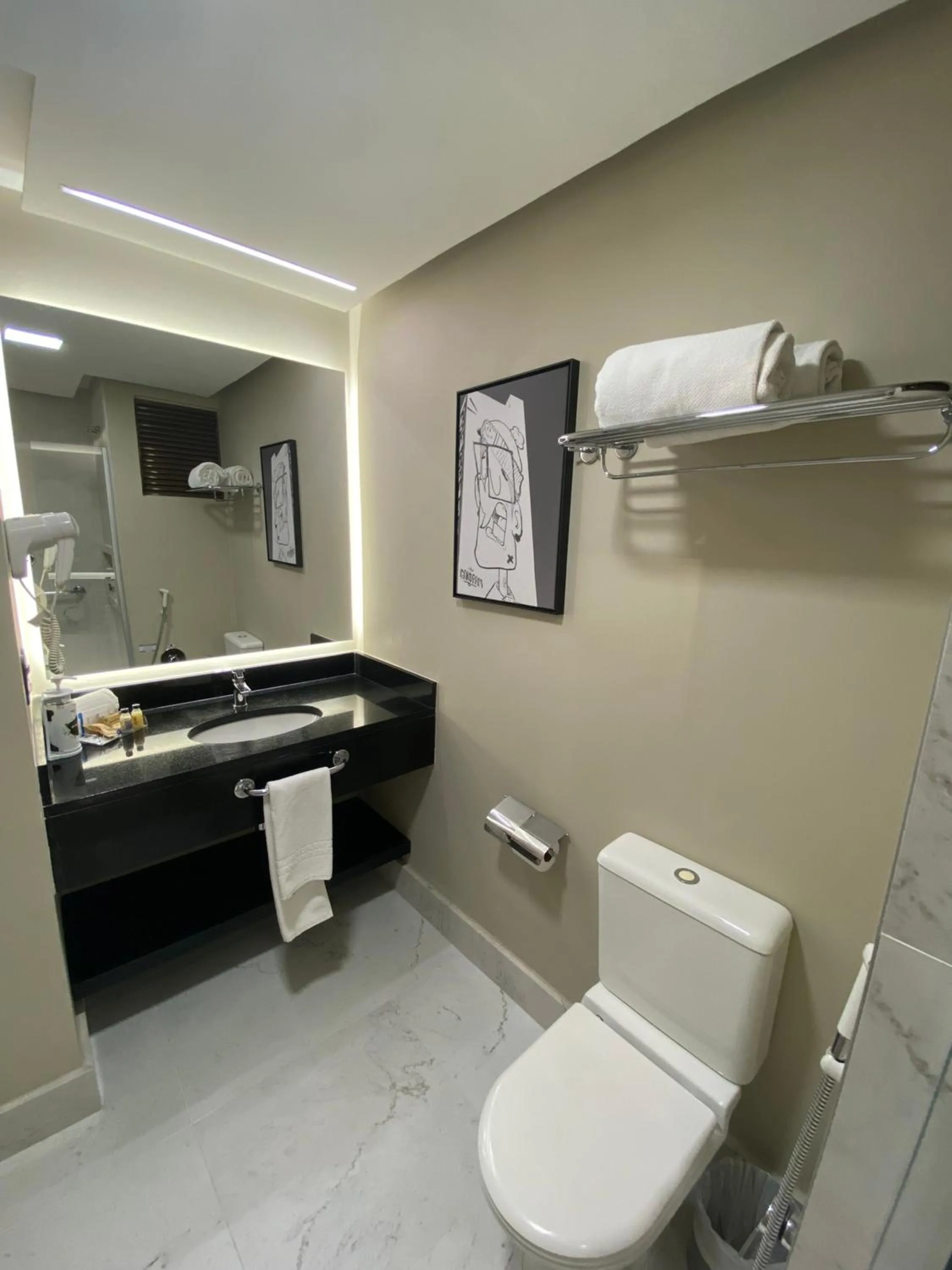 Bathroom in Transamerica Executive Curitiba Batel