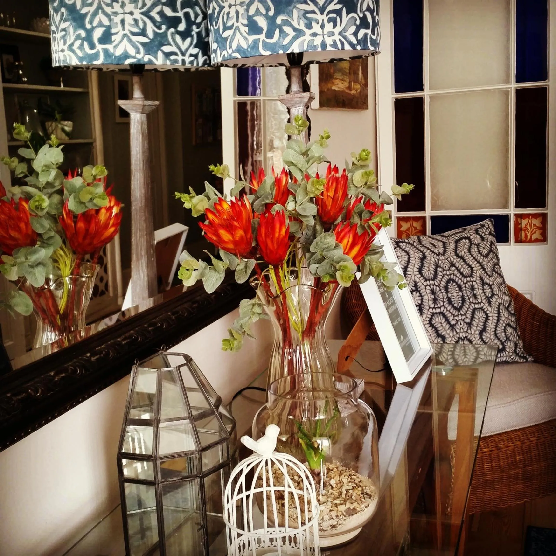 Decorative detail in The Greenhouse Guesthouse