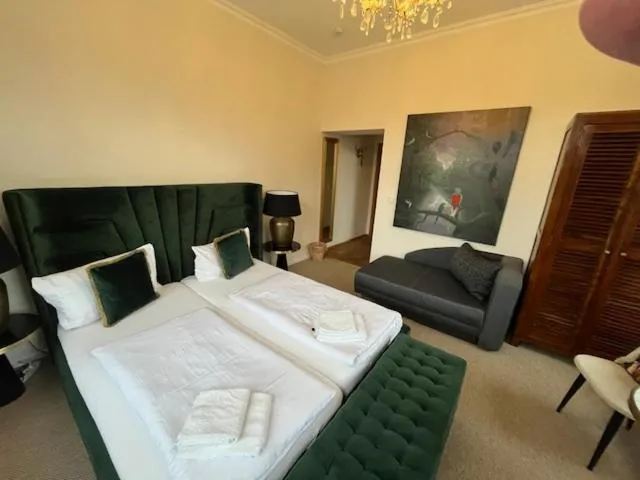 Bed in Hotel & Restaurant Raueneck