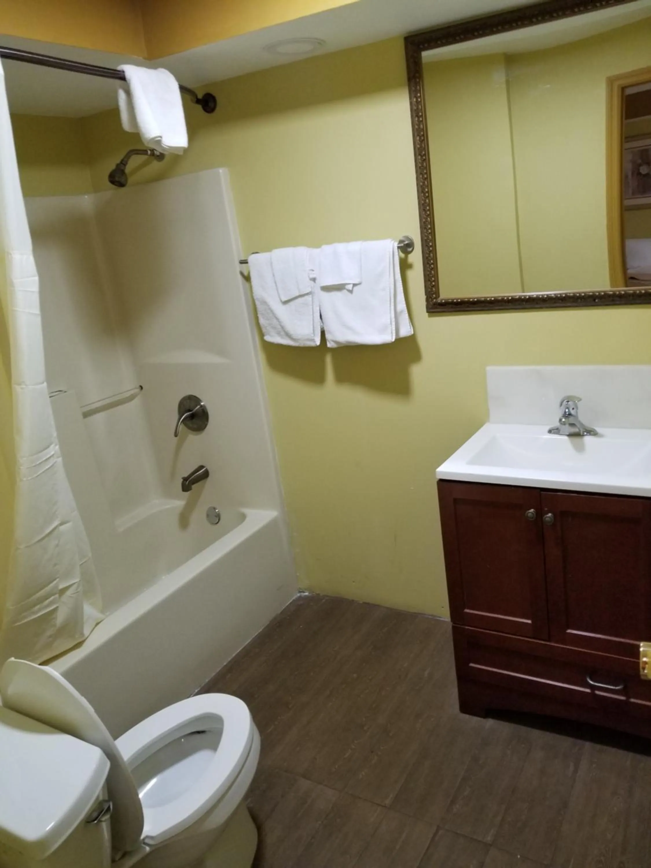 Bathroom in Budget Motel