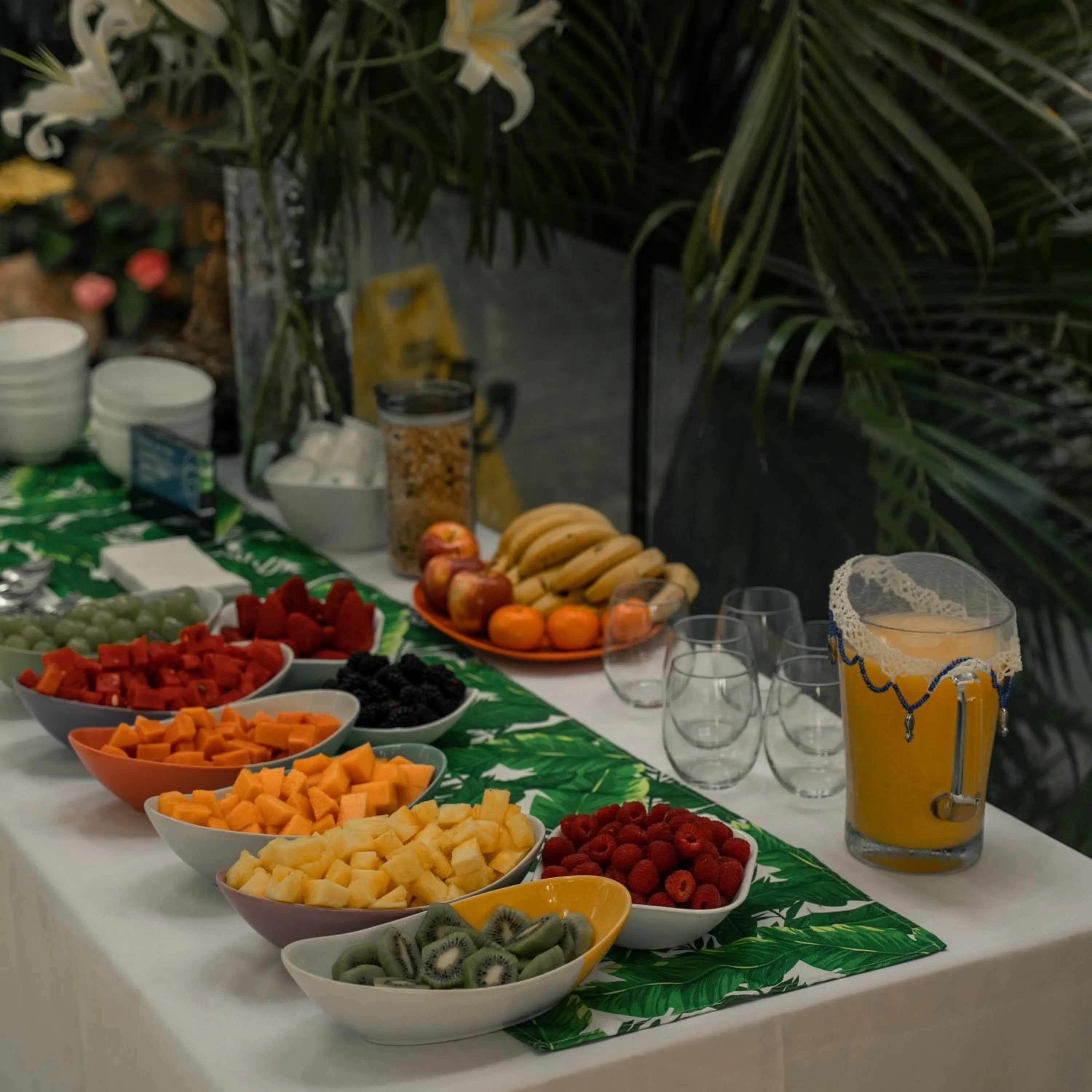 Continental breakfast in Anjali Casa Divina