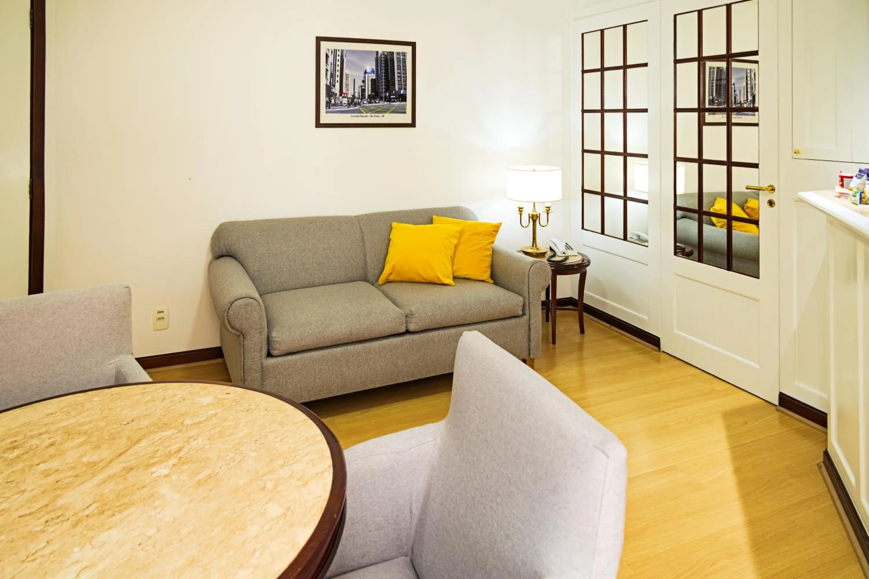 Living room in Transamerica Executive Higienópolis