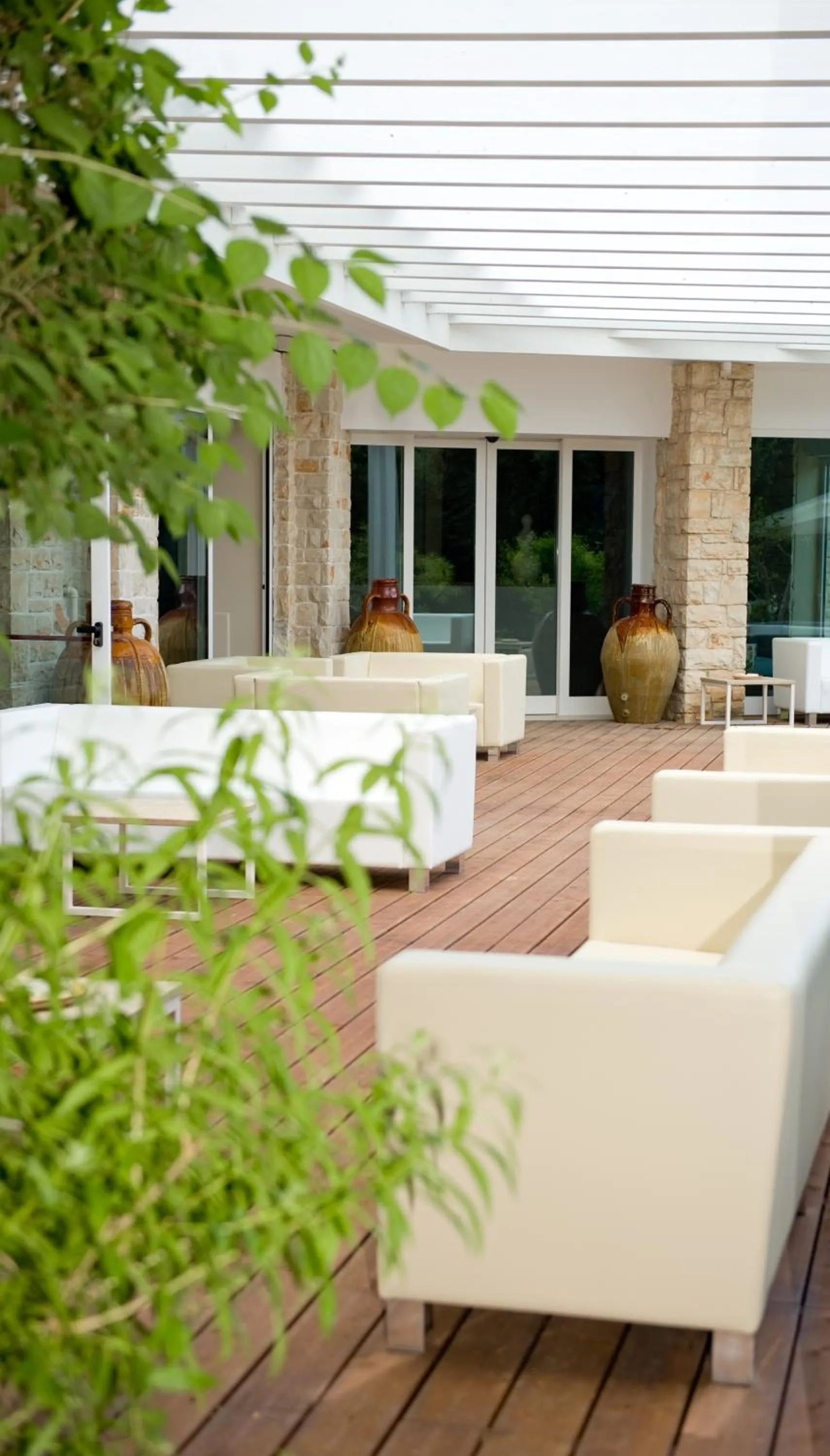 Patio in Hotel Orsa Maggiore