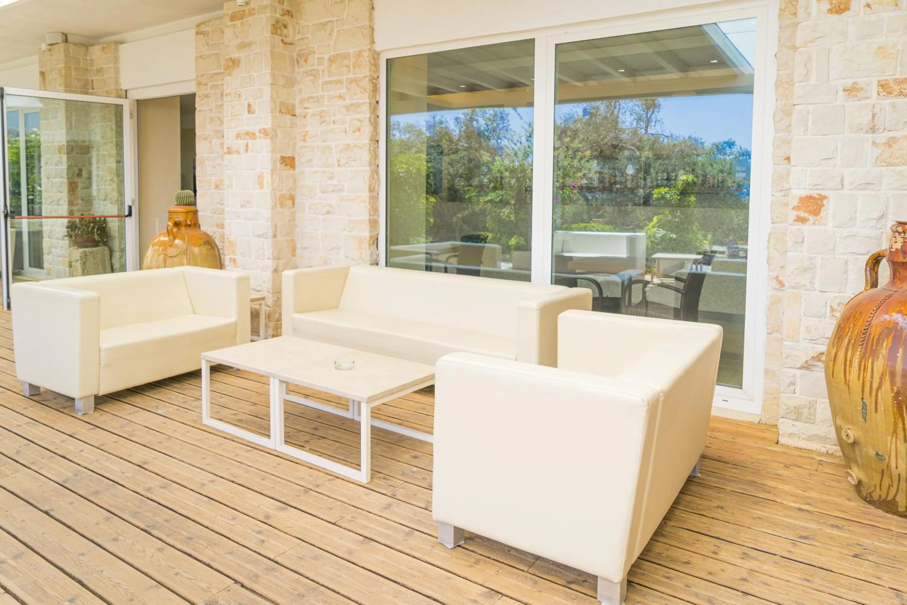 Patio in Hotel Orsa Maggiore