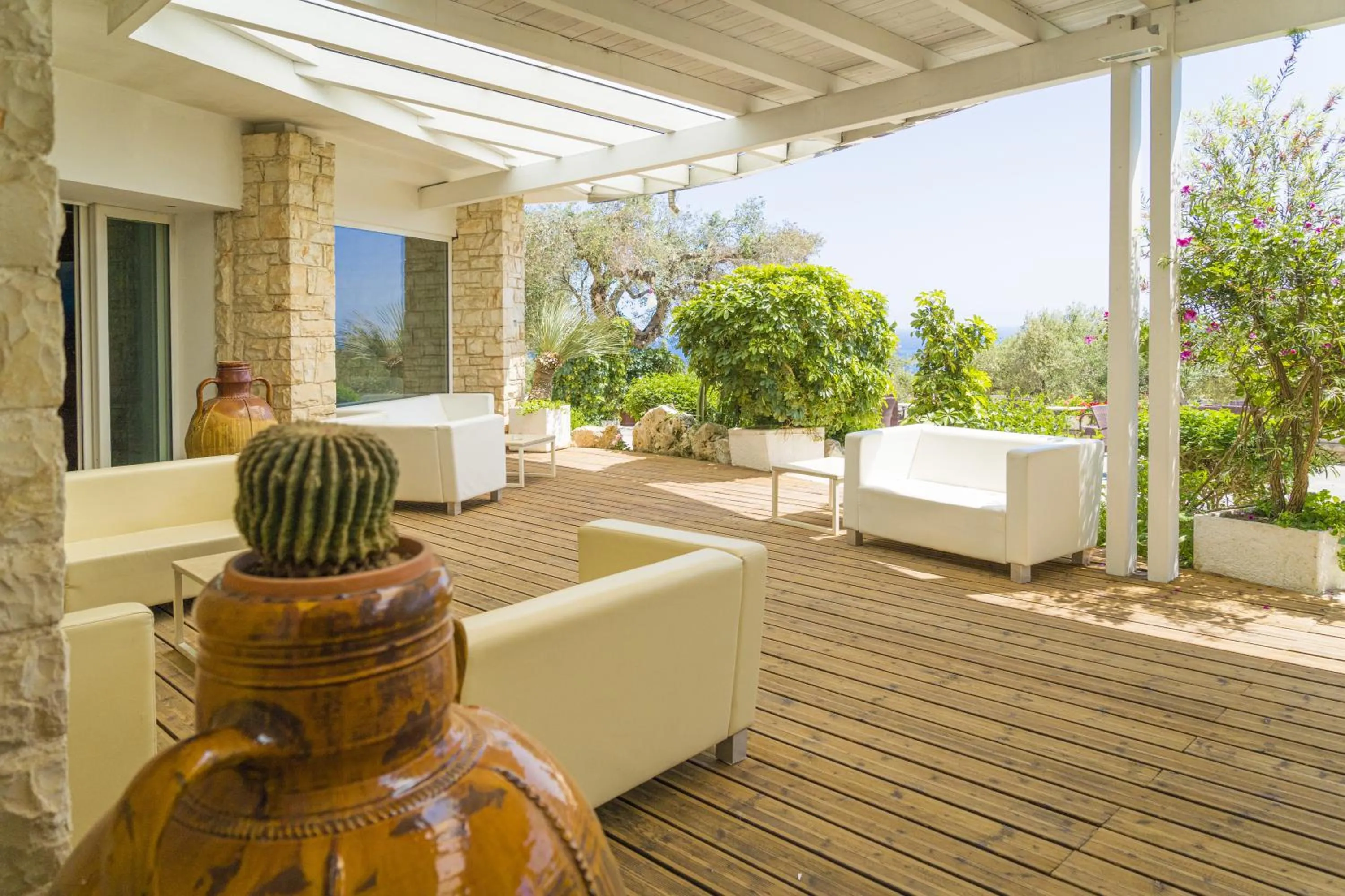 Patio in Hotel Orsa Maggiore