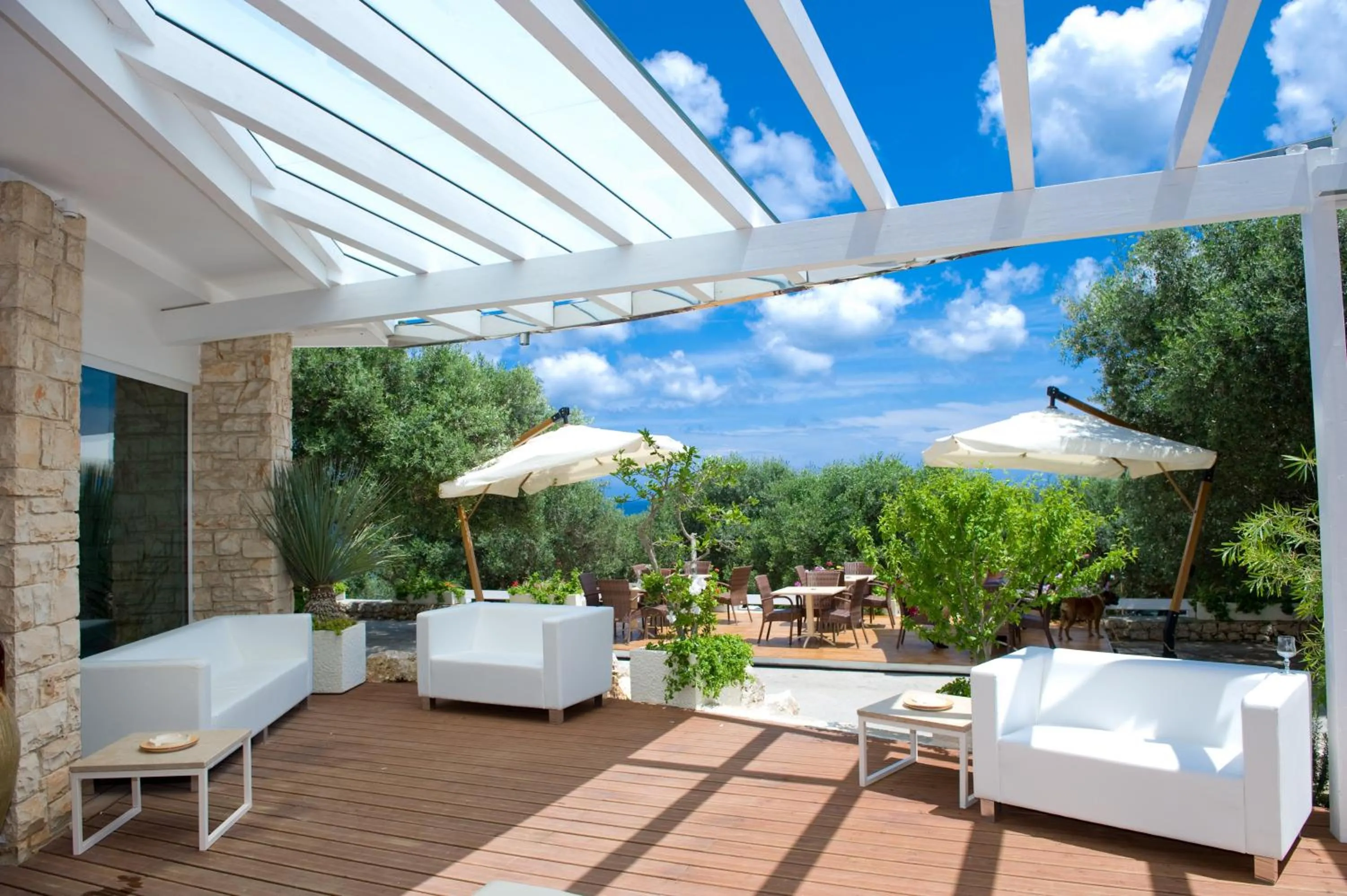 Patio in Hotel Orsa Maggiore