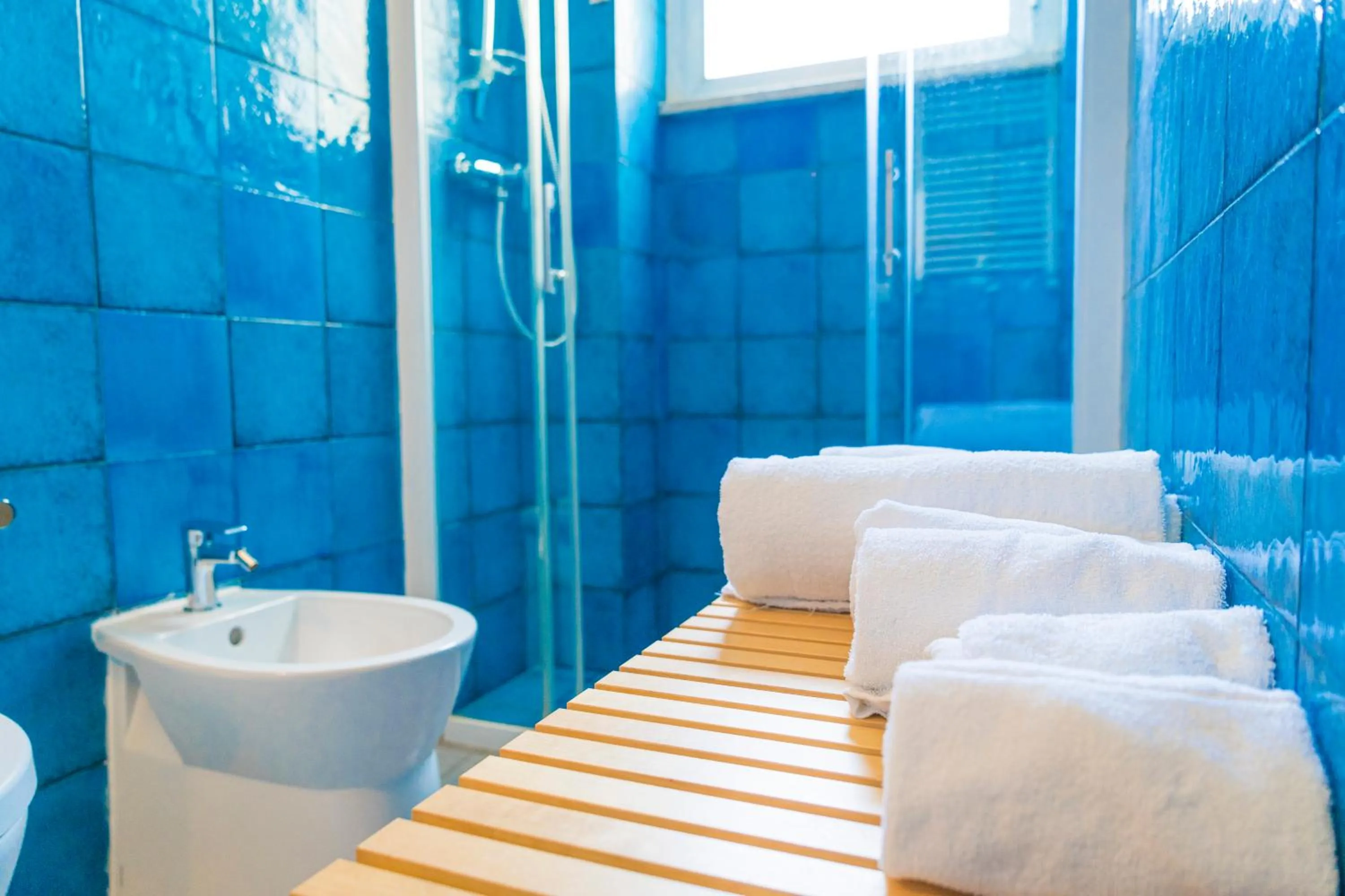 towels in Hotel Orsa Maggiore