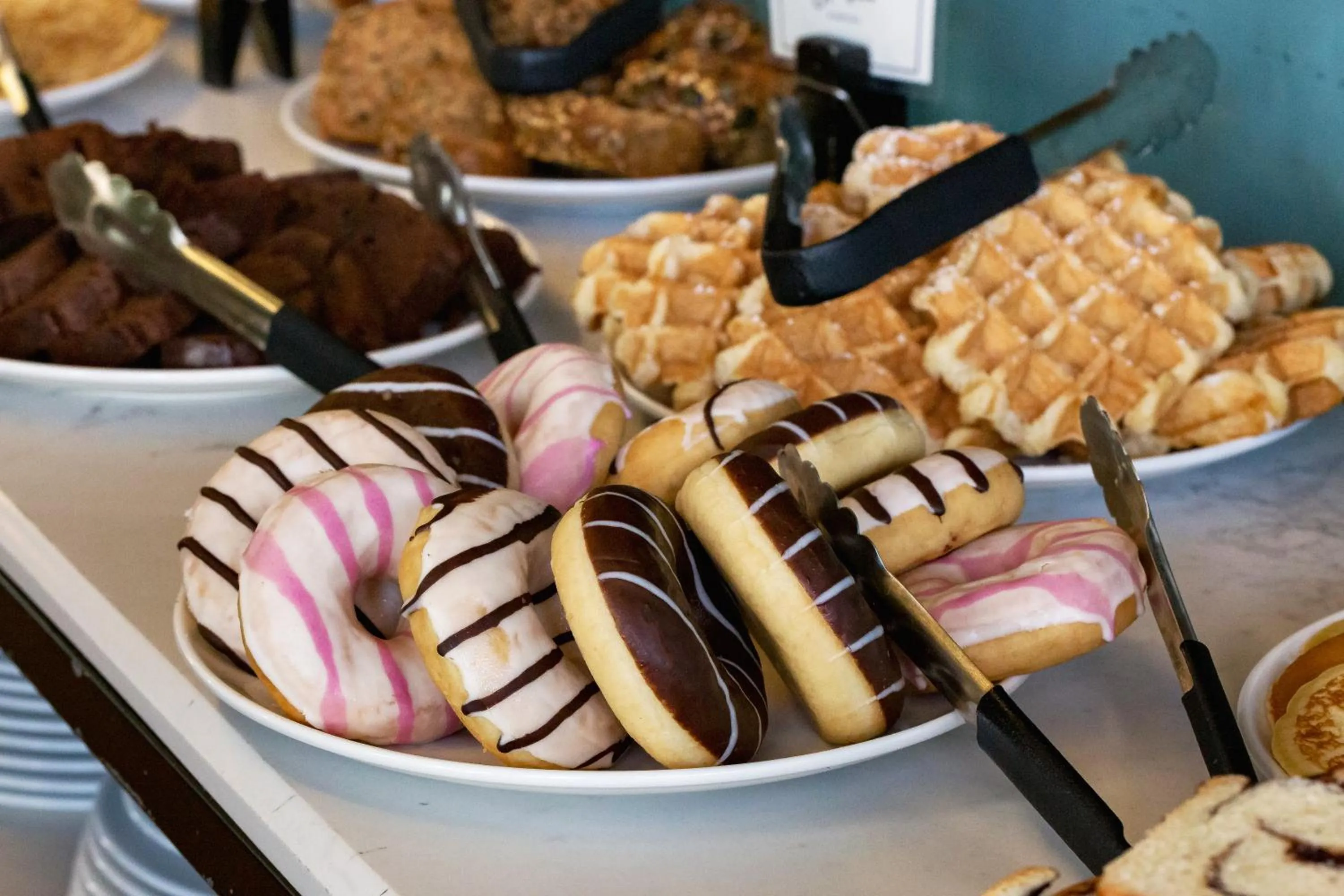 Buffet breakfast in Mercure Paris Saint-Ouen