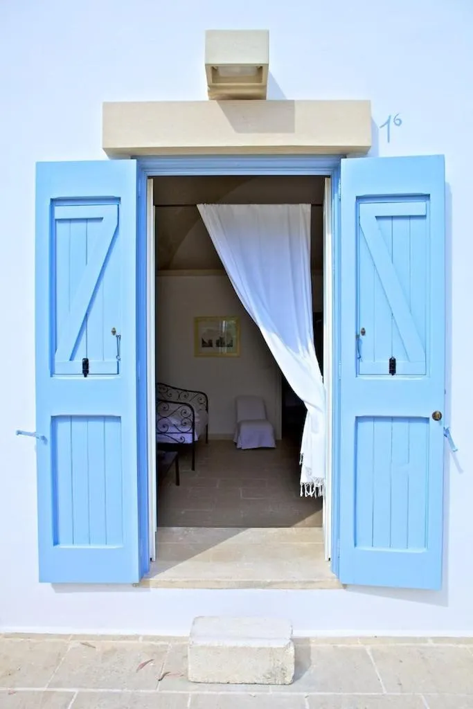 Facade/entrance in Masseria Montelauro