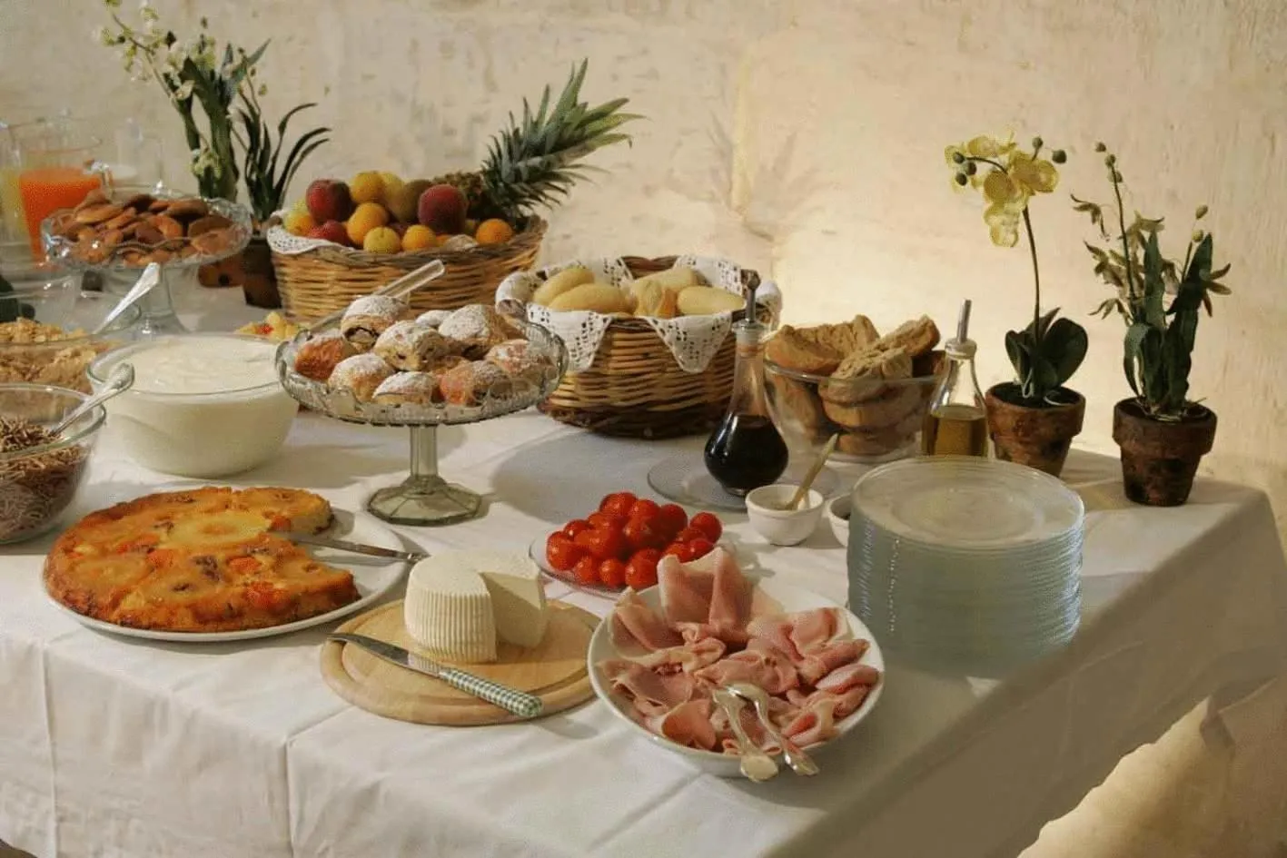 Food and drinks in Masseria Montelauro