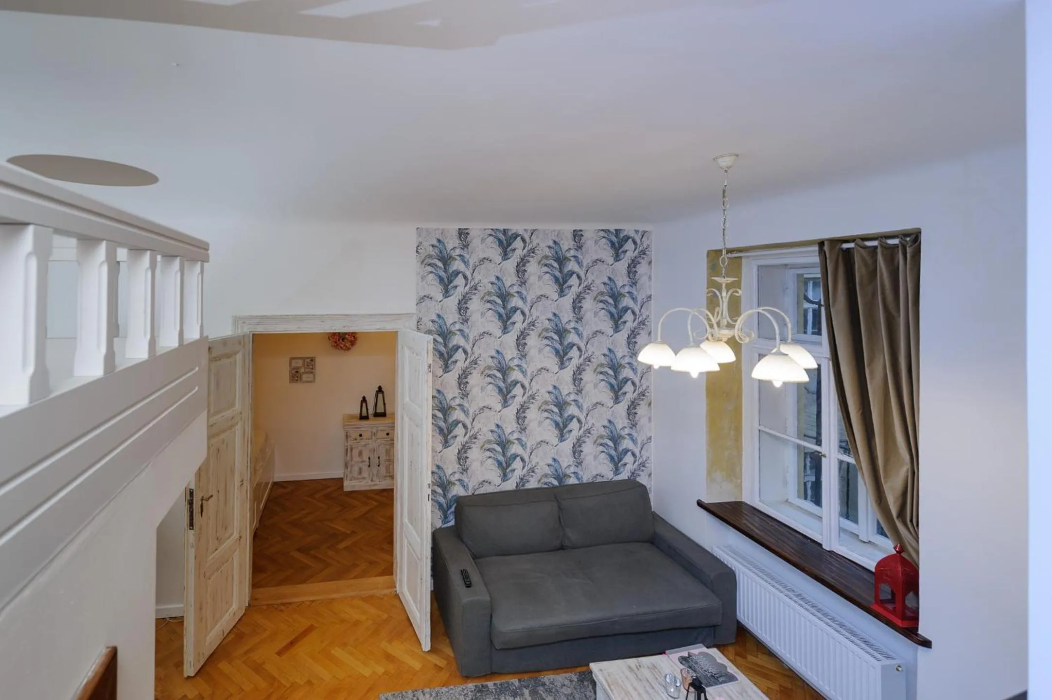 Living room in Pinkova Apartments