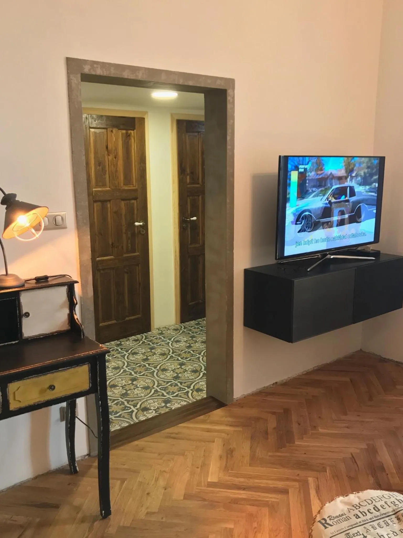 TV and multimedia in Pinkova Apartments