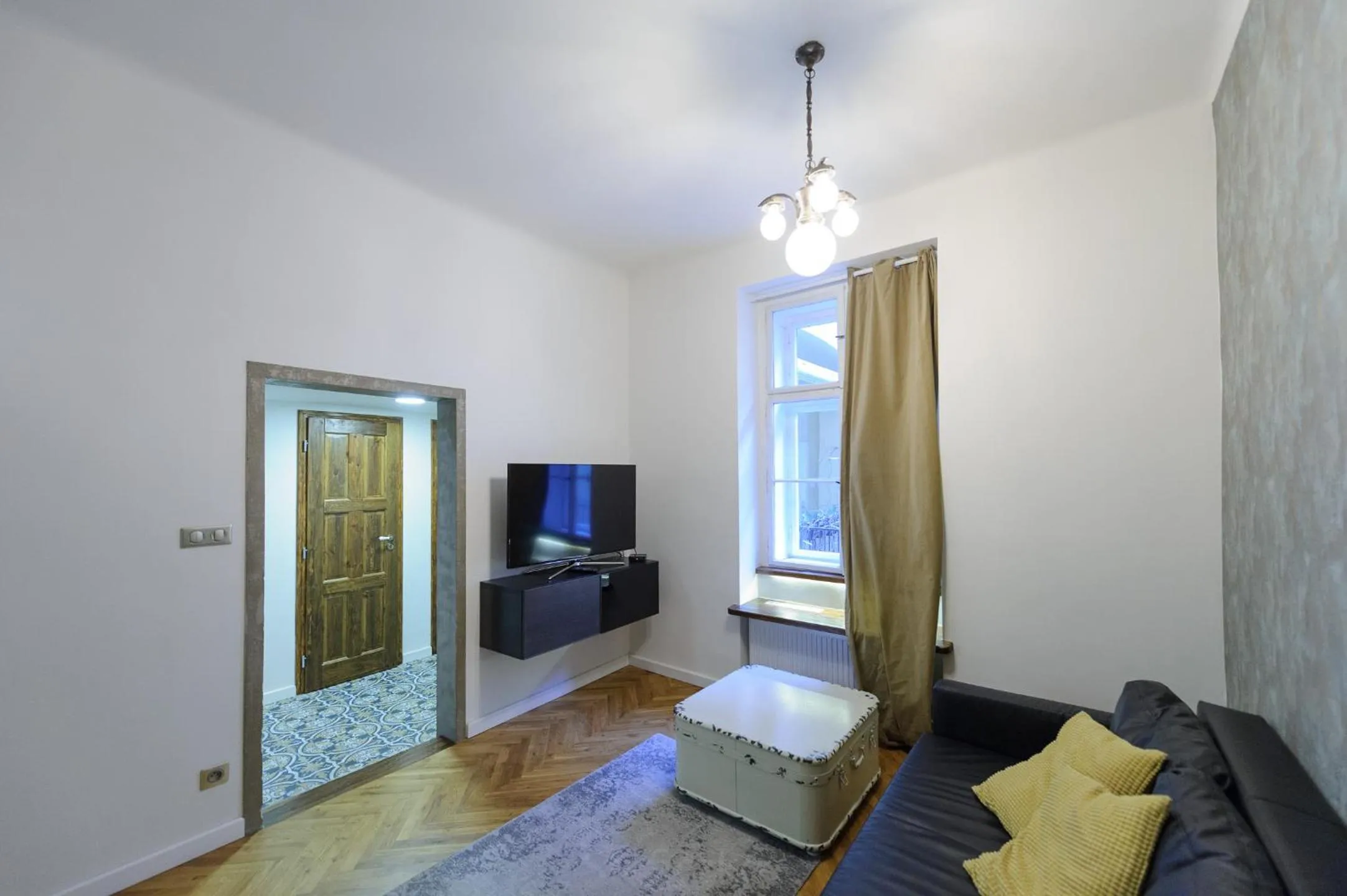 TV and multimedia in Pinkova Apartments