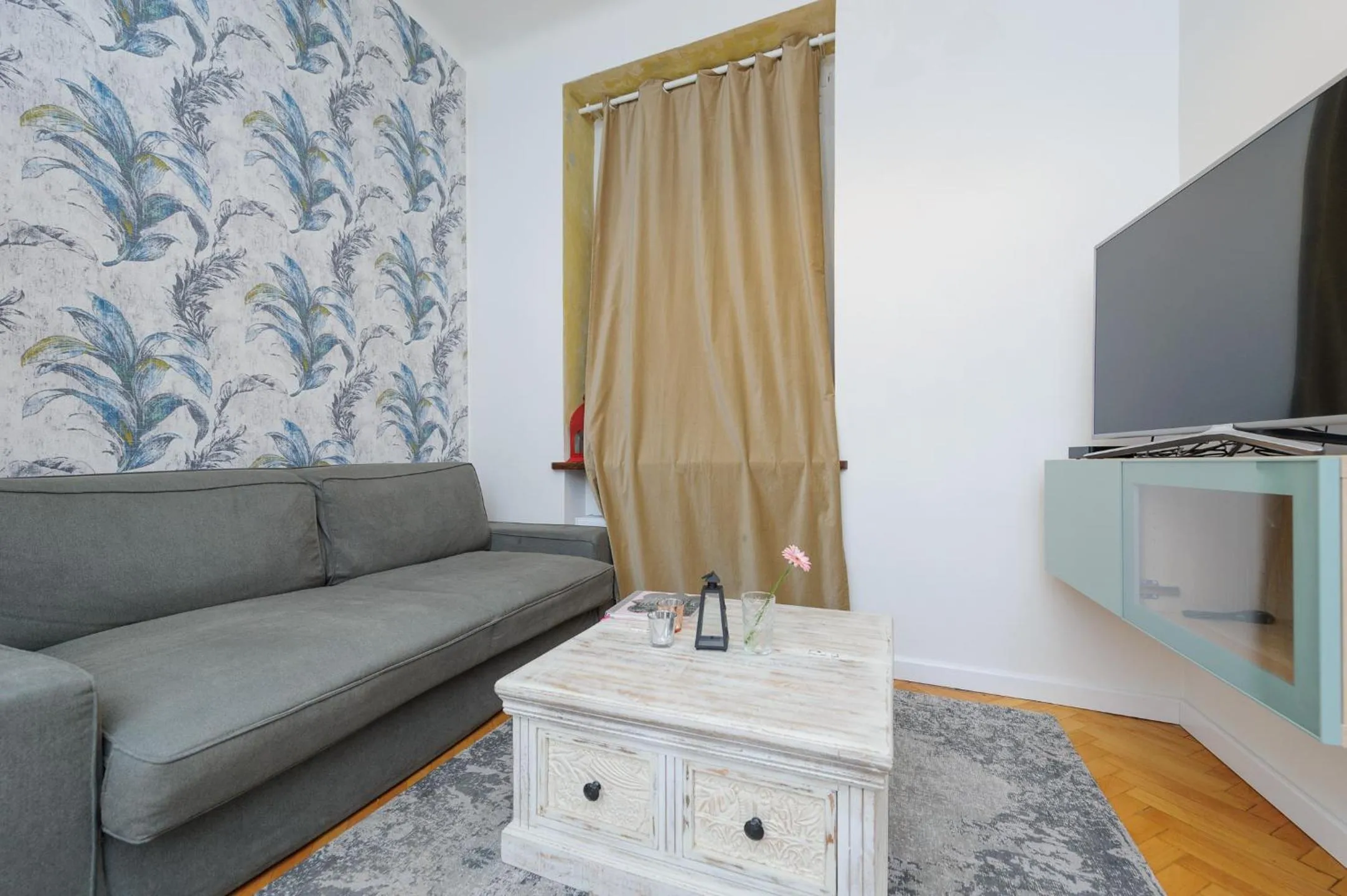 Living room in Pinkova Apartments